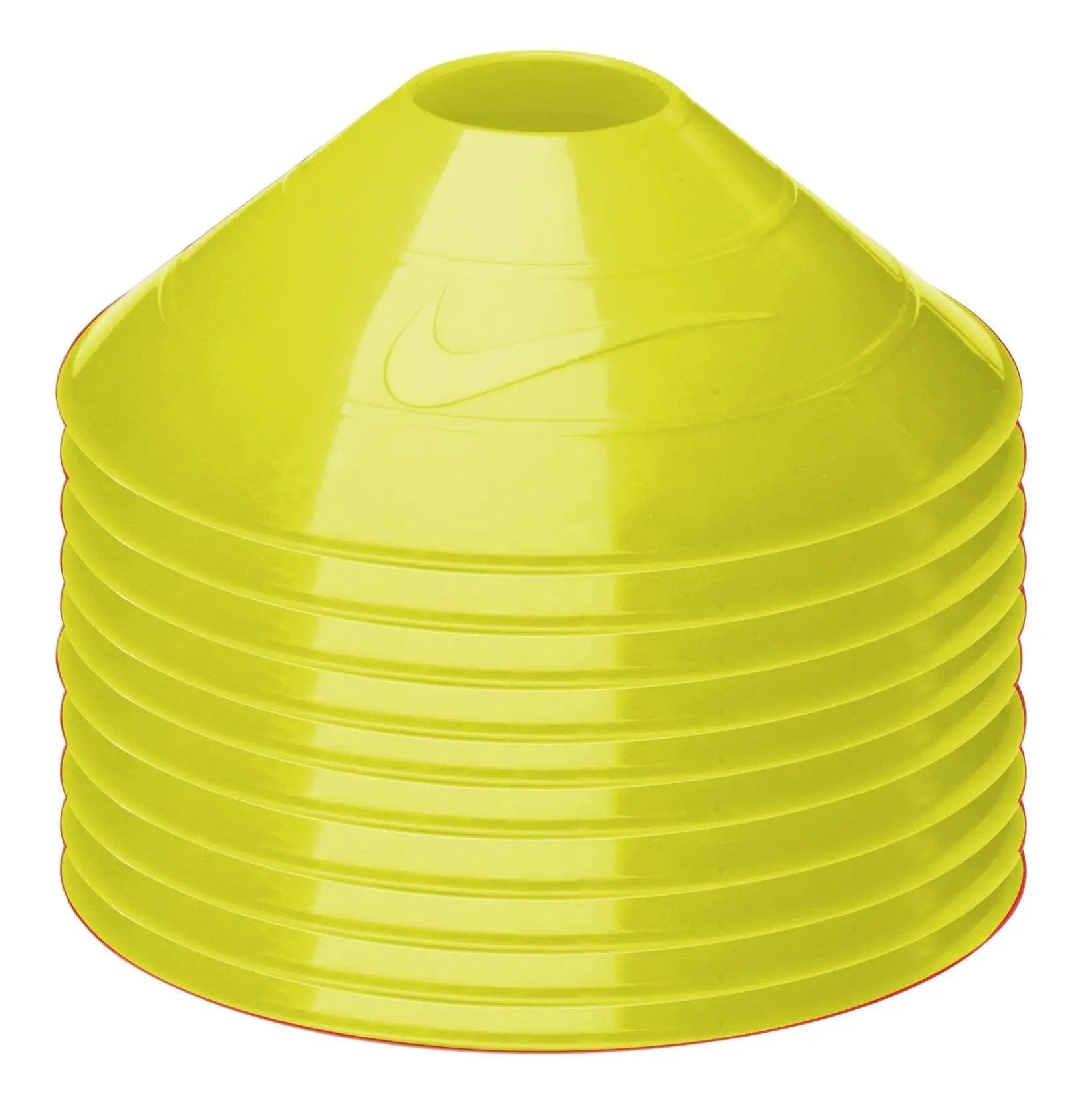 Nike 10-Pack Agility Training Cones for Soccer, Football & Sports Drills - Bright Orange Practice Markers for Speed, Fitness & Coaching Sessions