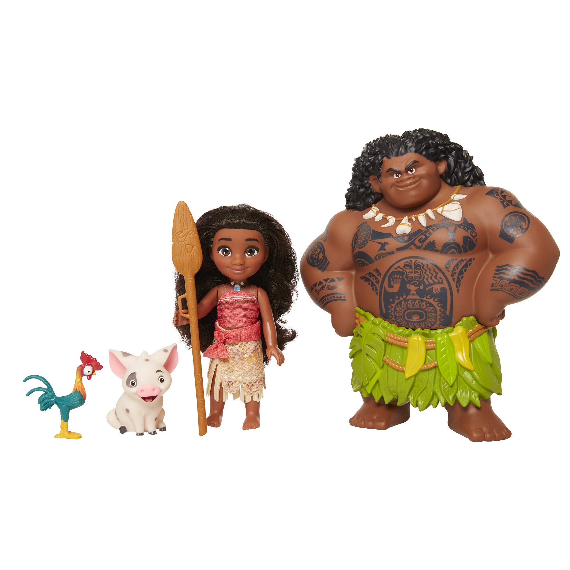 Disney Maui Doll 4-Piece Gift Set for Girls - Storytelling Fun for Ages 3+