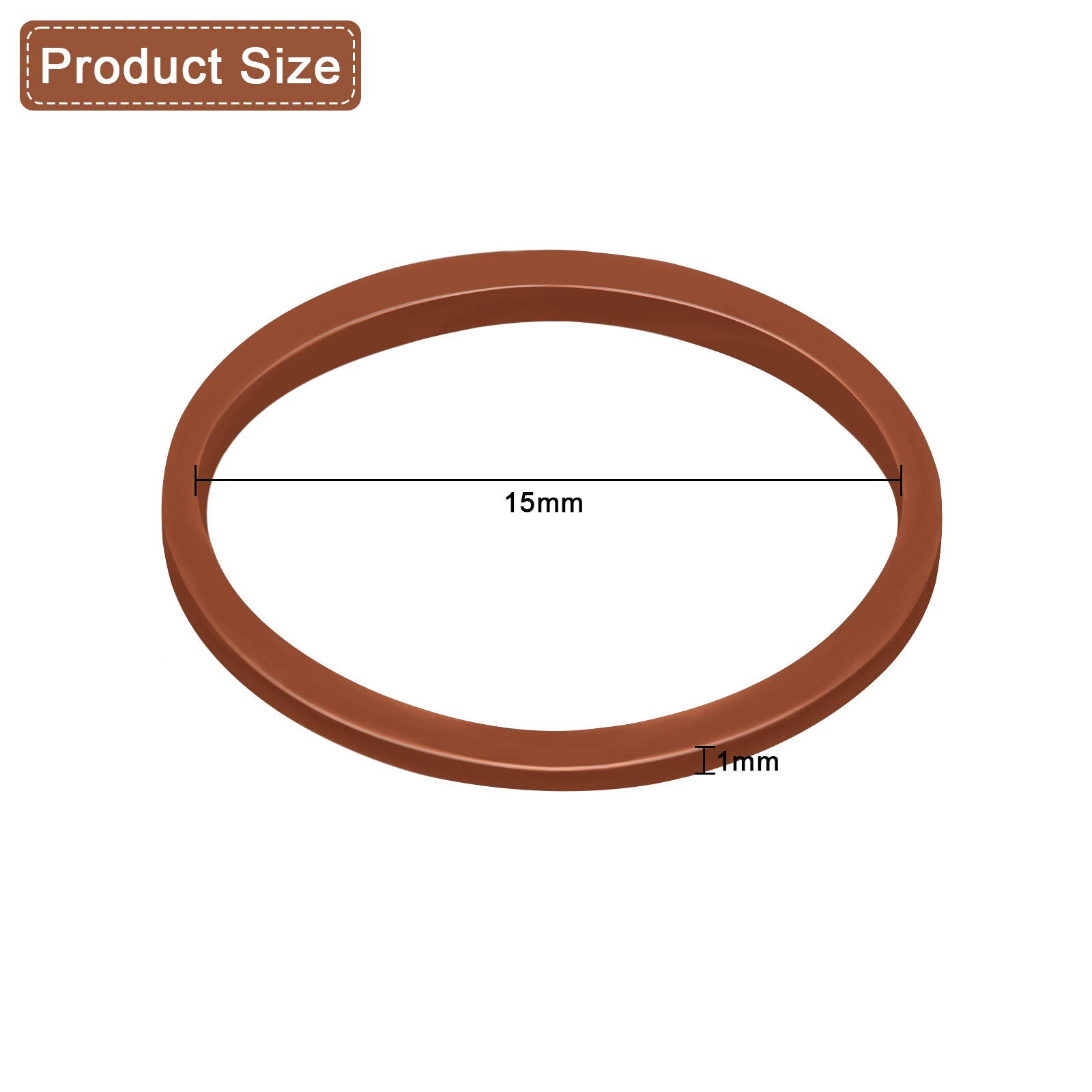 1000 Mini Soft Elastic Rubber Bands for Kids Hair Braids - Dark Brown Hair Ties for Girls, DIY Crafts & Braiding Accessories - Perfect for School, Parties & Everyday Hairstyles
