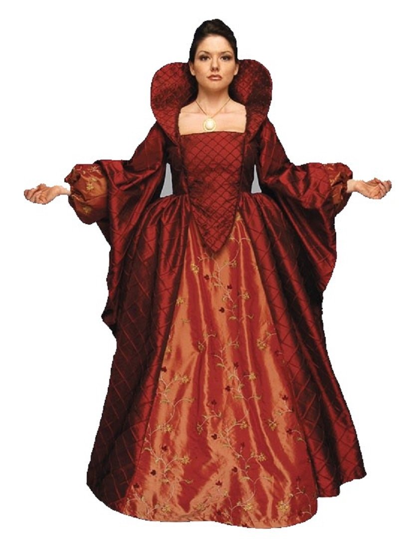Queen Elizabeth I Renaissance Medieval Elizabethan Gown Costume for Halloween, Cosplay & Historical Reenactment - Royal Tudor Dress for Women