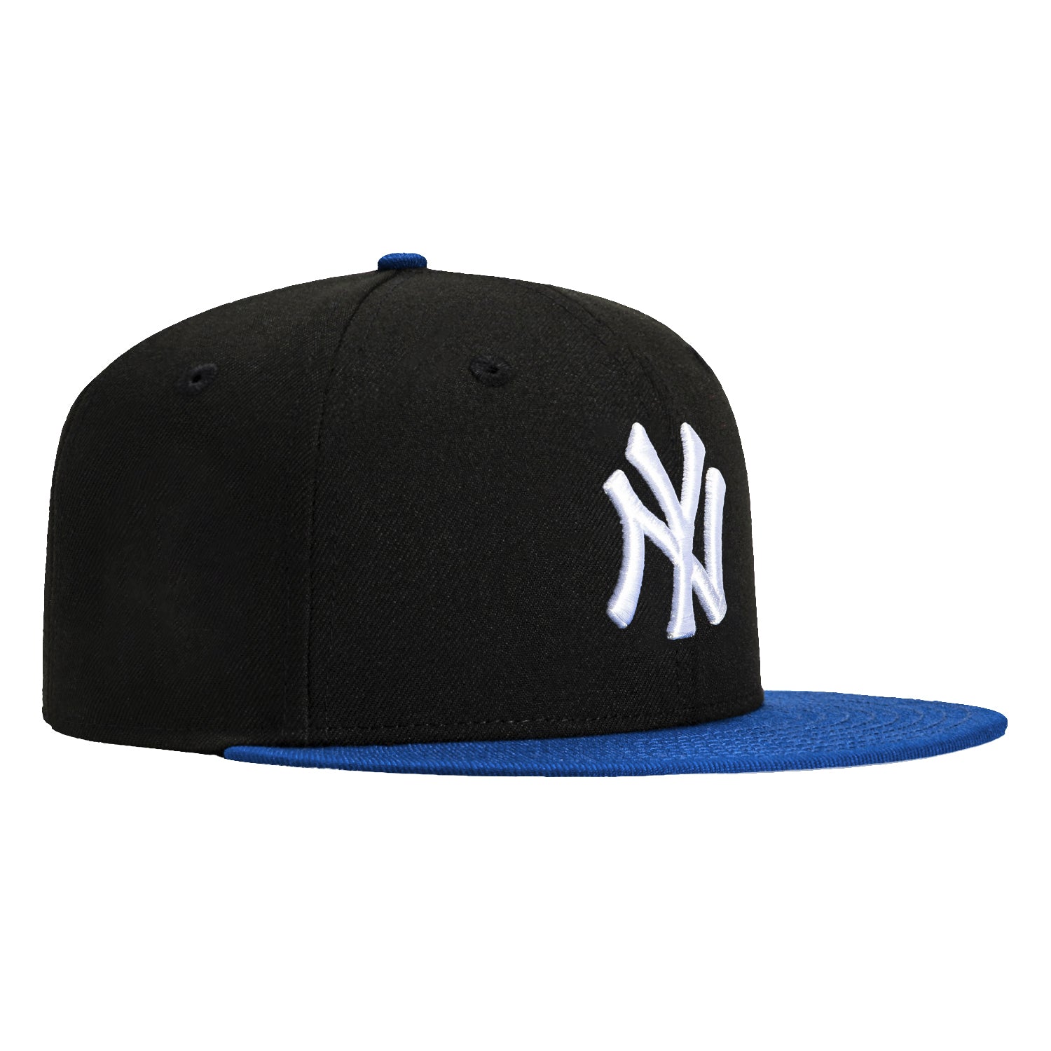 New Era 59Fifty New York Yankees Baseball Cap - Adjustable Black/Royal/White Snapback Hat for Men & Women | Perfect for Baseball Games, Streetwear Fashion & Sports Fans