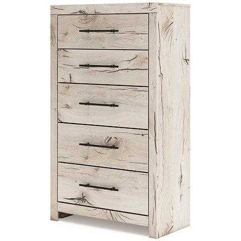 Lawroy Chest B2310 46 - Premium Wooden Storage Cabinet with 2 Doors and 4 Drawers | Perfect for Bedroom, Living Room, or Office Organization
