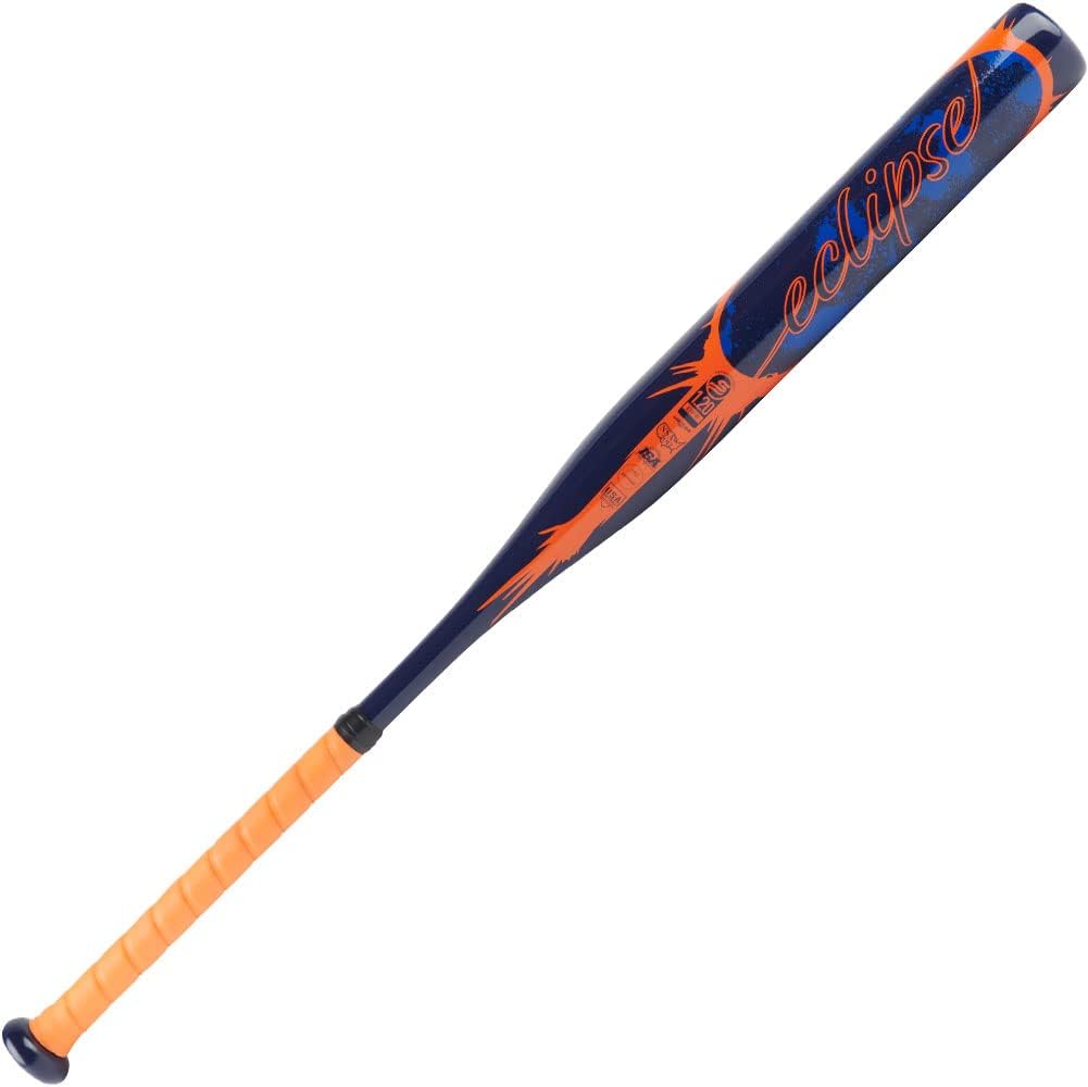 2022 Rawlings Eclipse 12 Fastpitch Softball Bat - USSSA Certified, -10 Drop, Blue/Orange - Perfect for Youth & High School Softball Games & Tournaments