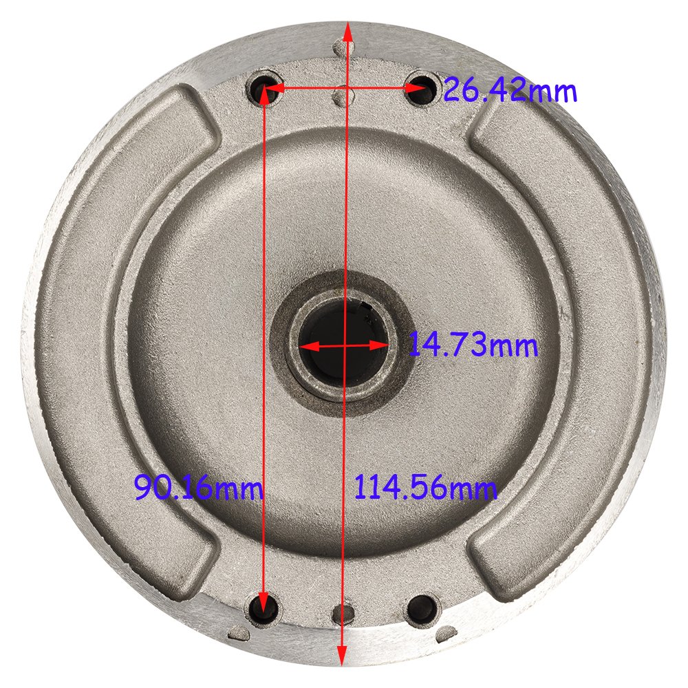 HIFROM Replacement Flywheel for Stihl Chainsaw 066 MS660 MS650 - Compatible Part #1122 400 1217 - Perfect for Chainsaw Maintenance & Repair