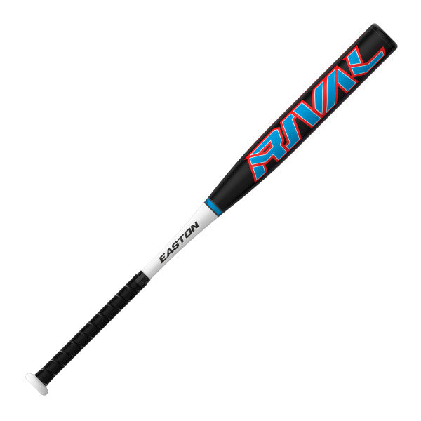 Easton Rival Alloy 1-Piece Slowpitch Softball Bat - 8 oz Weight for Power Hitting | Perfect for Adult League Games & Home Run Derby Training