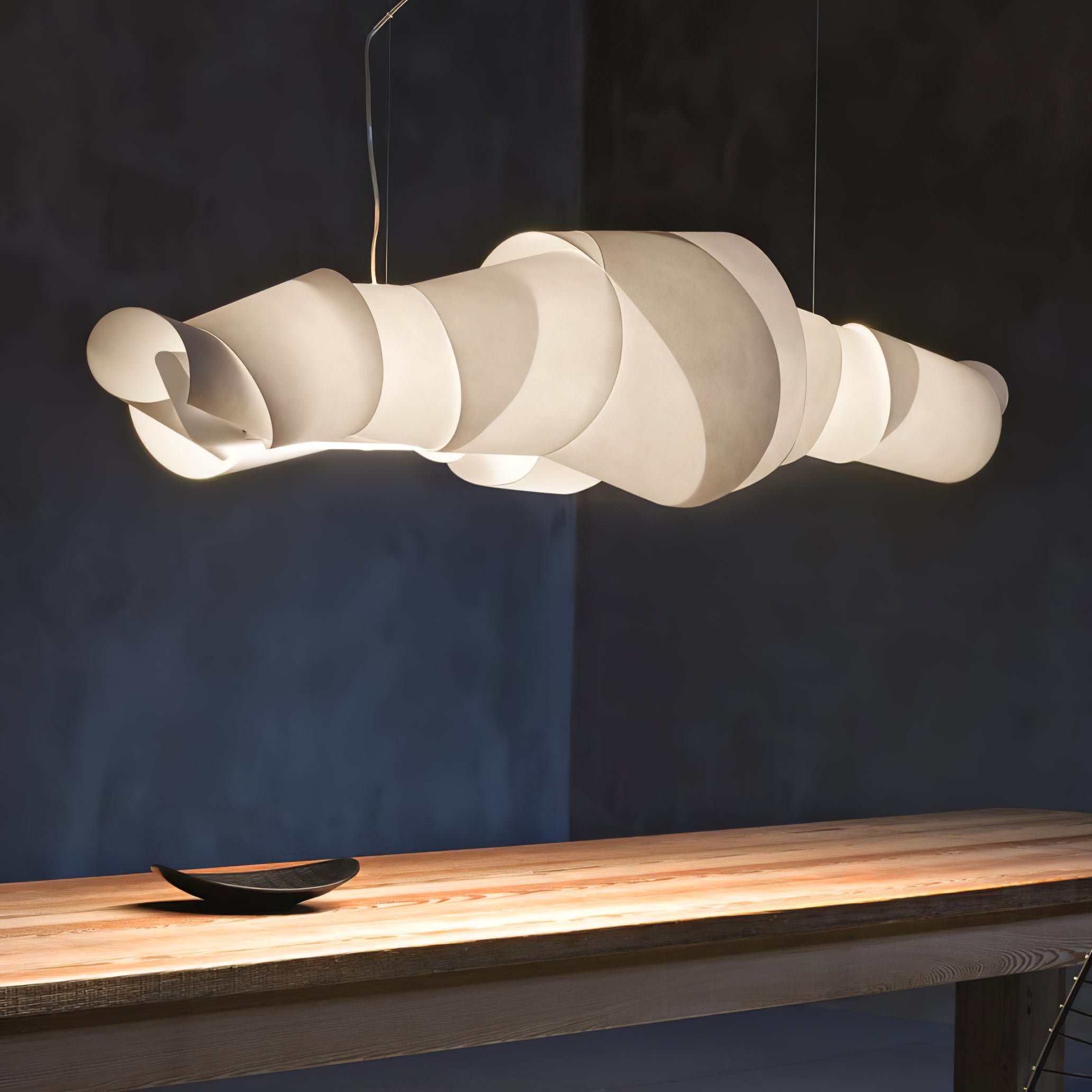 Stylish Caterpillar Chandelier - Modern Ceiling Light Fixture for Living Room, Bedroom & Dining Room Decor | Perfect for Home Lighting & Interior Design