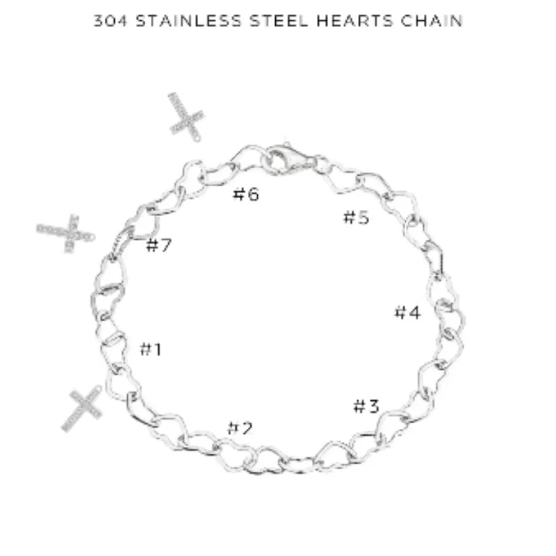 Elegant Charm Bracelet with Assorted Charms - Perfect for Gifts, Parties & Everyday Wear | $34.00