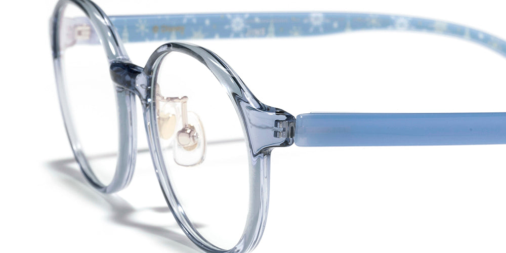 JINS x Disney Frozen Kids Eyeglasses 053 - Cute & Durable Children's Glasses for School, Reading, and Outdoor Activities