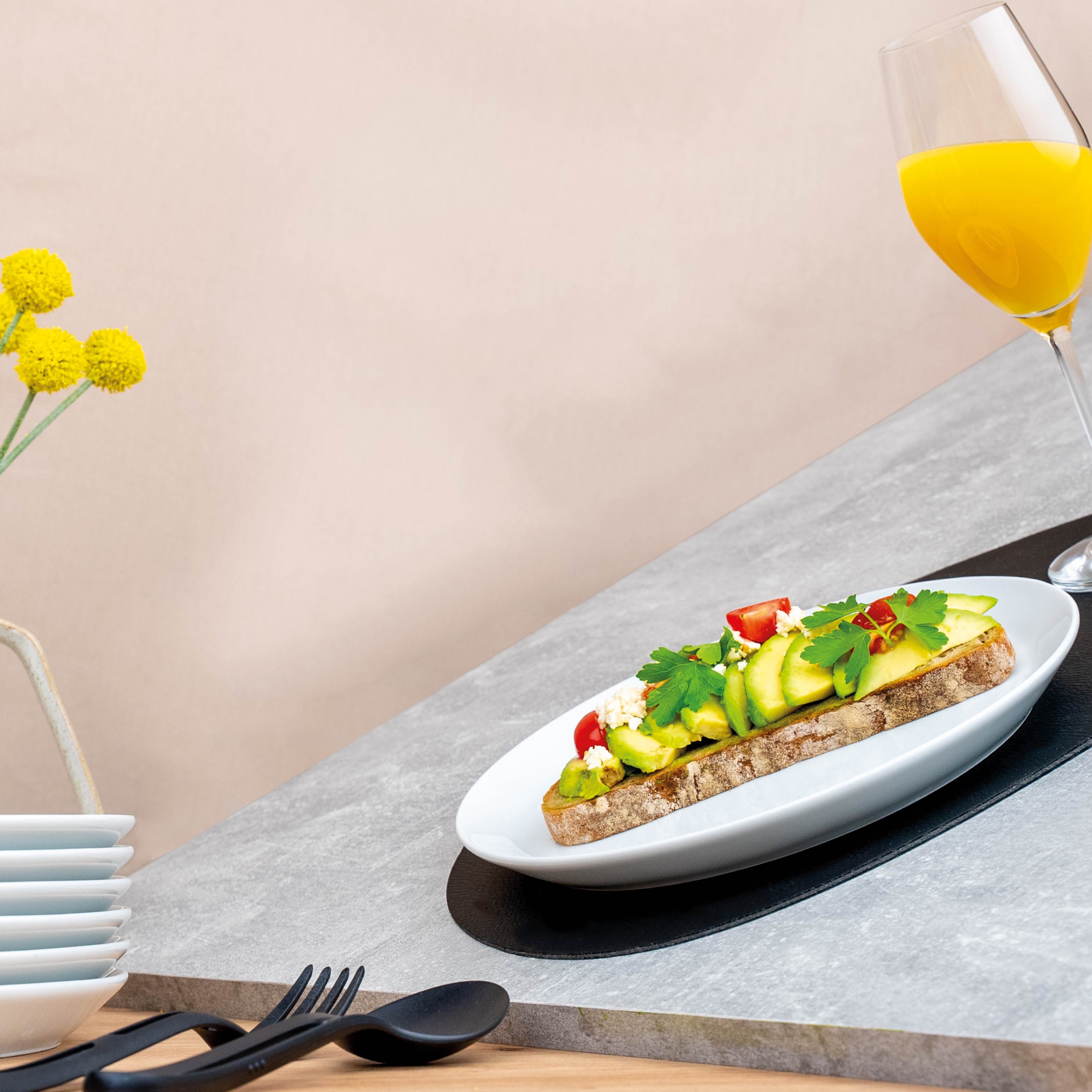 Premium 23cm Magnetic Porcelain Plate - Perfect for Kitchen, Dining, and Home Decor