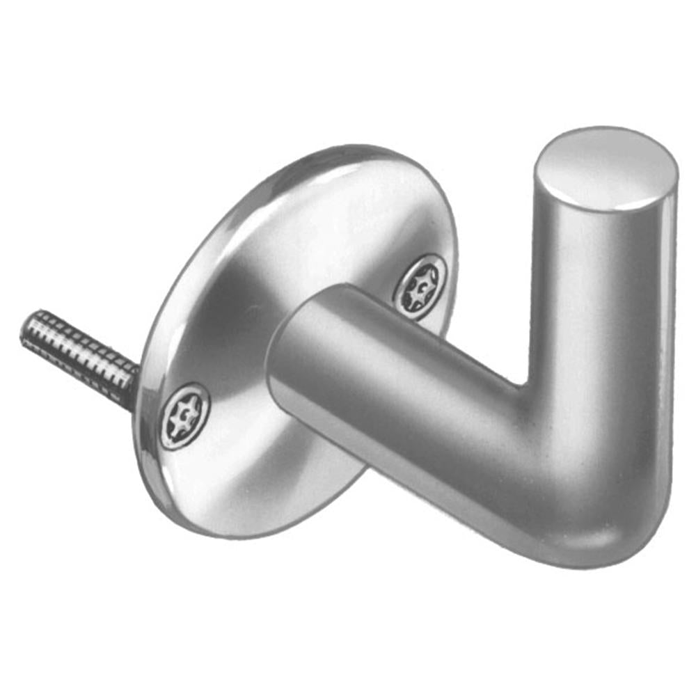 Bradley SA10 Front Mounted Satin Security Toilet Paper Holder - Heavy Duty Bathroom Tissue Dispenser for Home, Office & Public Restrooms