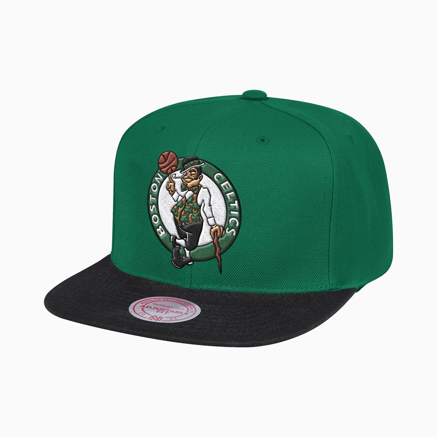 Boston Celtics NBA Wool Snapback Hat - Green & White Two-Tone Adjustable Cap for Men & Women | Perfect for Basketball Games, Streetwear & Sports Fans