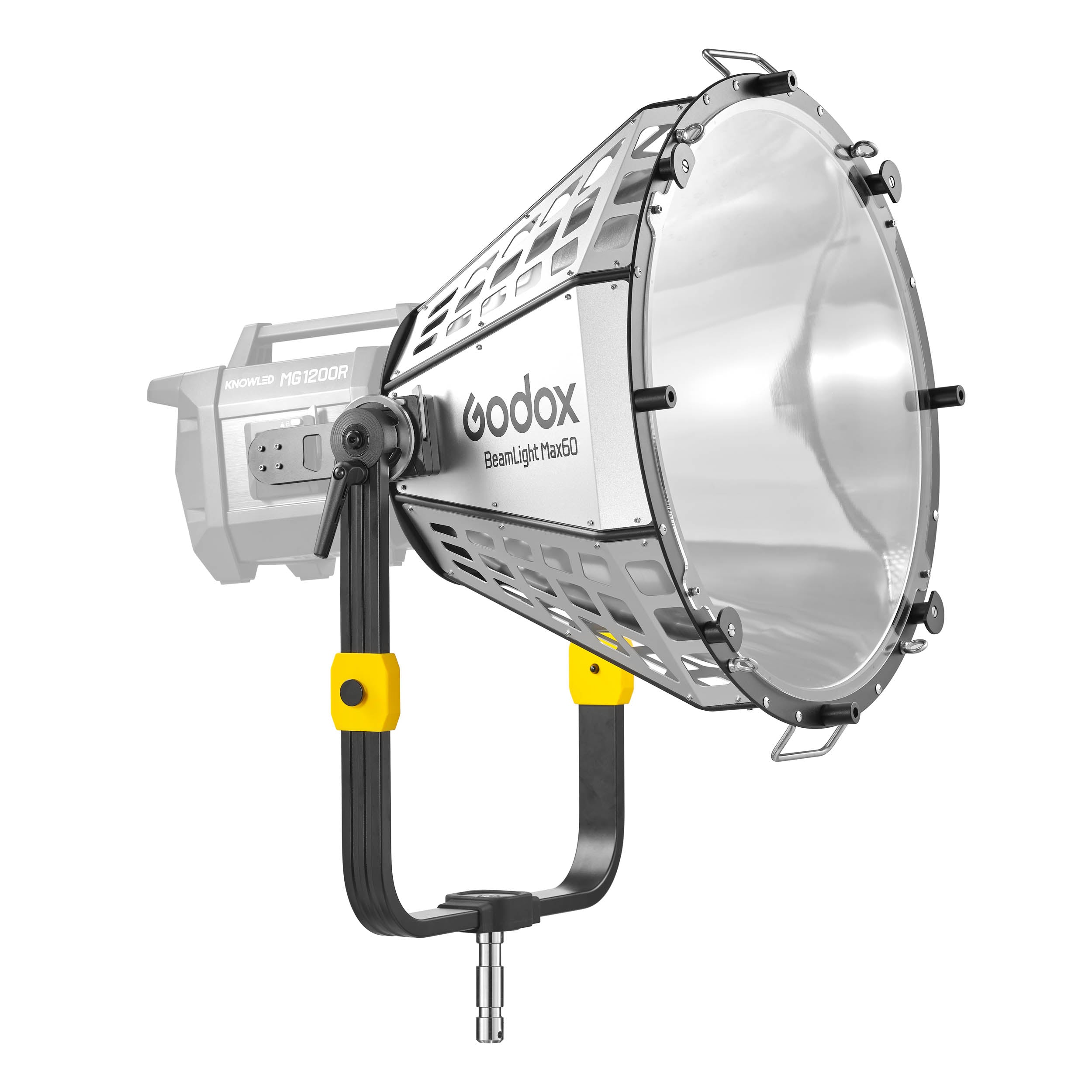 Godox BeamLight Max60 Cinema Grade Parallel Beam Light Reflector - Compatible with G Mount Flash - Perfect for Studio Photography, Videography & Cinematic Lighting