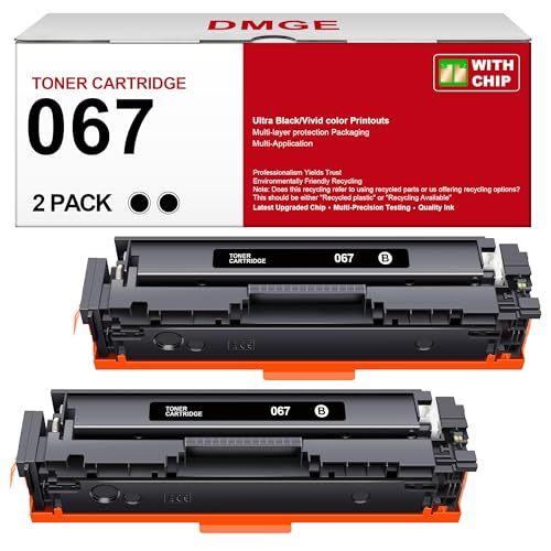 067 black toner - 2 Pack