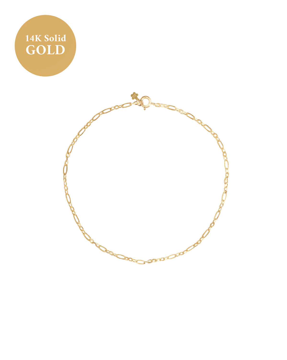 14K Solid Gold Rosalita Bracelet for Women - Elegant & Dainty Gold Chain Bracelet - Perfect for Gifts, Weddings & Everyday Wear