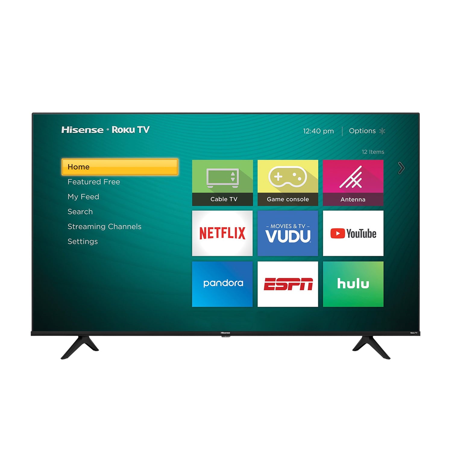 Hisense 75 Inch R6 Series 4K UHD Smart TV with Roku & HDR (75R6030G) - Perfect for Home Theater, Gaming & Streaming Netflix, Hulu, Disney+