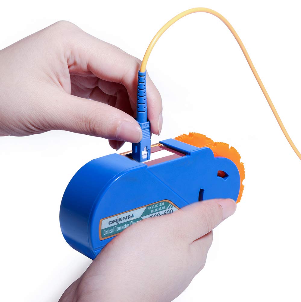 ORIENTEK TLT-15D Professional Fiber Optic Tool Kit with Microscope, Power Meter, Light Source & VFL - FTTH Loss Testing Equipment for Network Installation & Maintenance (Perfect for Telecom Engineers & Data Center Technicians)