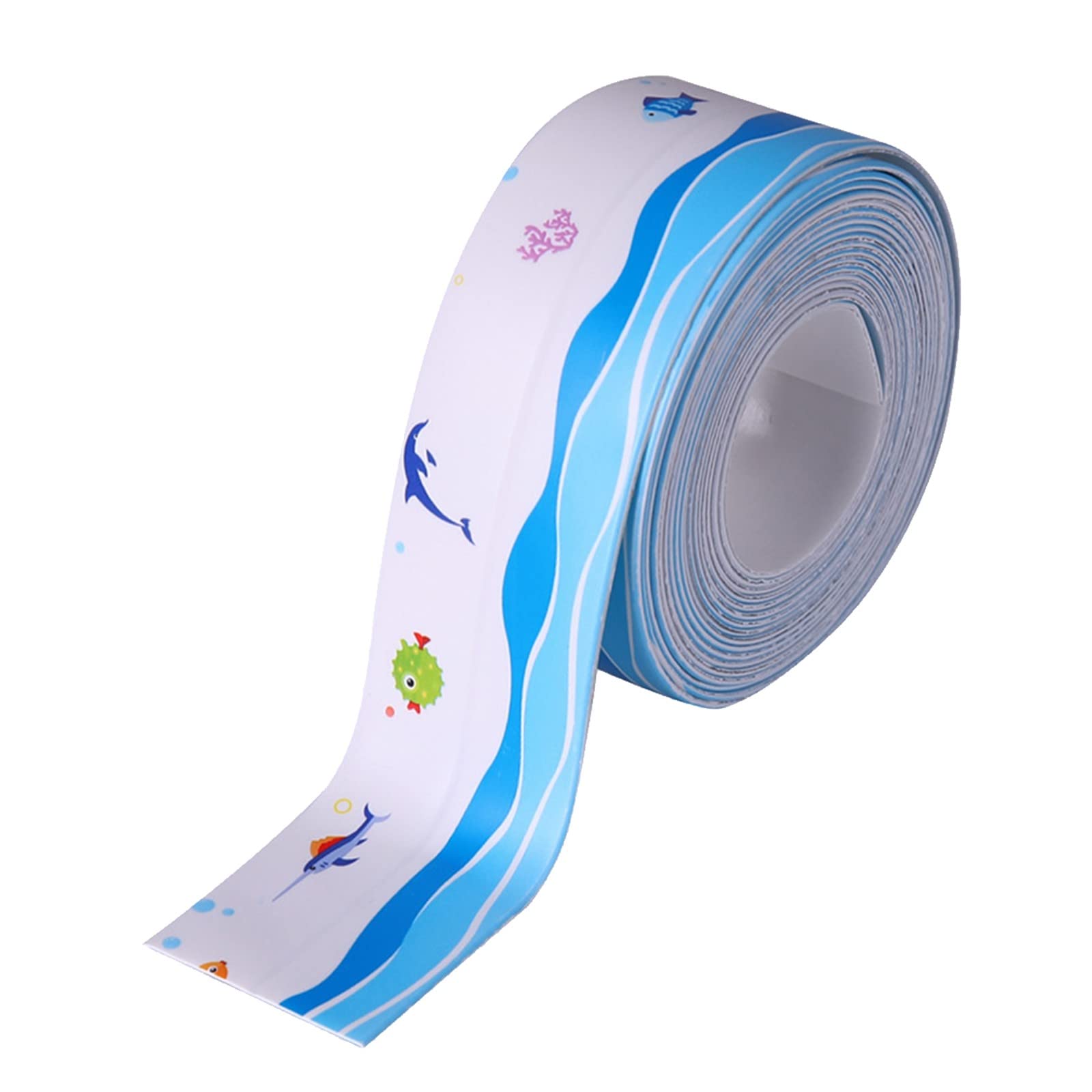 Waterproof Self-Adhesive Sealing Strip Tape - Kitchen Sink, Countertop, Bathroom & Toilet Seam Sealer - Durable Waterproof Stickers for Home, School & Office Use - (F, One Size) - Perfect for Leak Prevention & Surface Protection