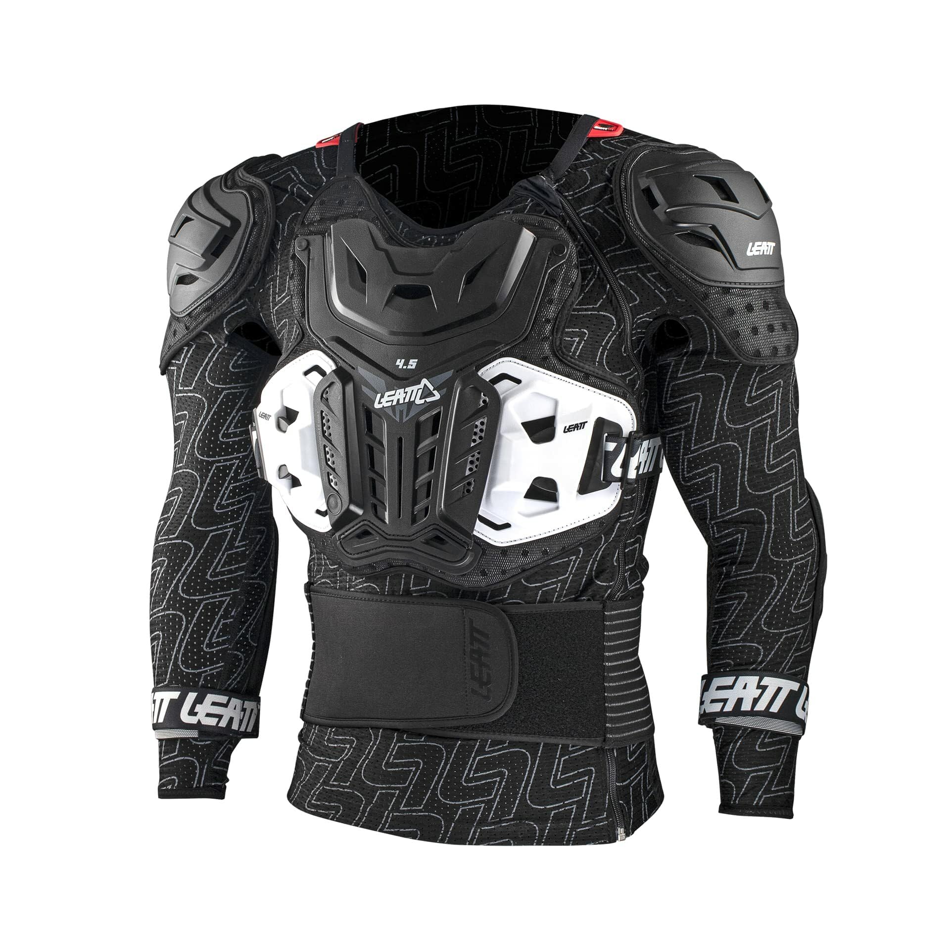 Leatt 4.5 Pro Body Armor - CE Certified Motorcycle Chest Protector for MX, Enduro & Off-Road Riding - Lightweight Impact Protection for Motocross, Dirt Bikes & ATV Racing