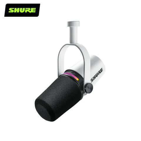 Shure MV7+ Professional USB/XLR Dynamic Podcast Microphone for Streaming, Recording & Voiceovers - Ideal for Podcasters, Gamers & Content Creators