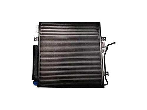 2007-2011 Dodge Nitro Automatic A/C Condenser with Built-in Oil Cooler & Receiver/Dryer - High Performance Replacement Part for Summer Cooling & Off-Road Adventures