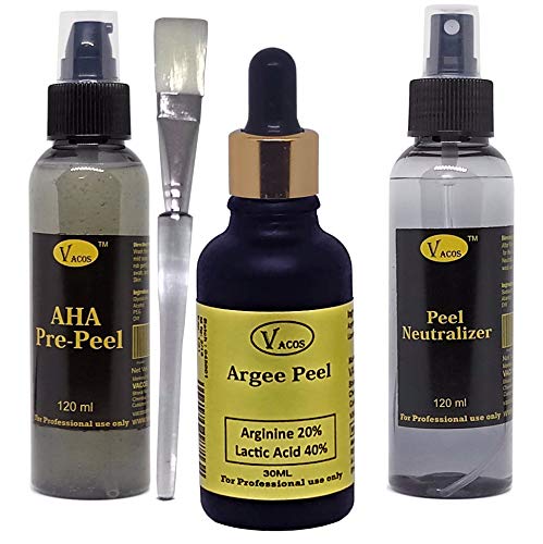 VACOS Argee Peel Gel - 30ml Exfoliating Face Mask for Glowing Skin | Gentle Exfoliation for All Skin Types | Perfect for Daily Skincare Routine & Spa Nights