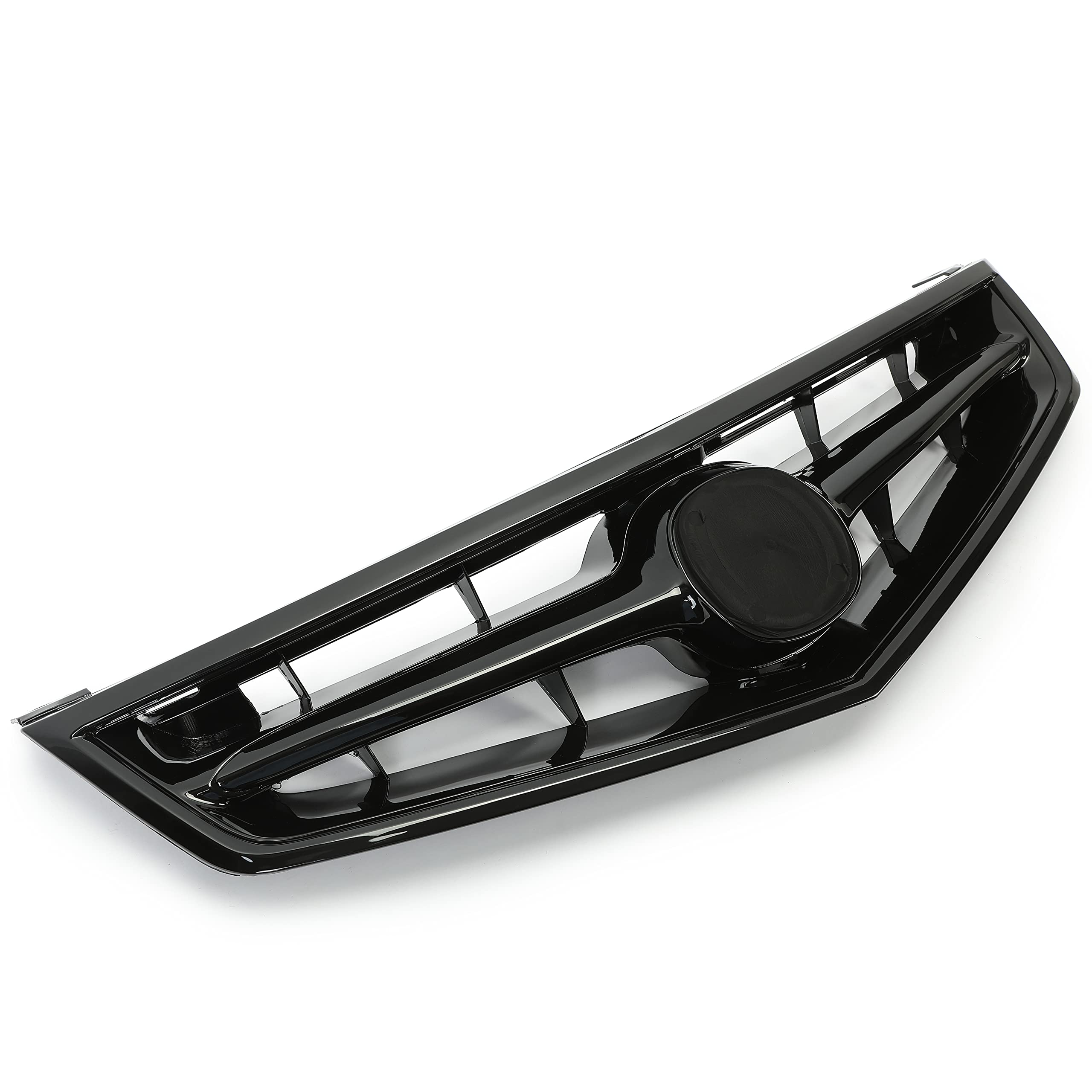 HECASA Matte Black Front Bumper Grille Compatible with Acura TSX 2006-2008 Models | Direct Replacement for AC1200112 & 71121SECA02ZA | Perfect for Car Restoration & Custom Upgrades