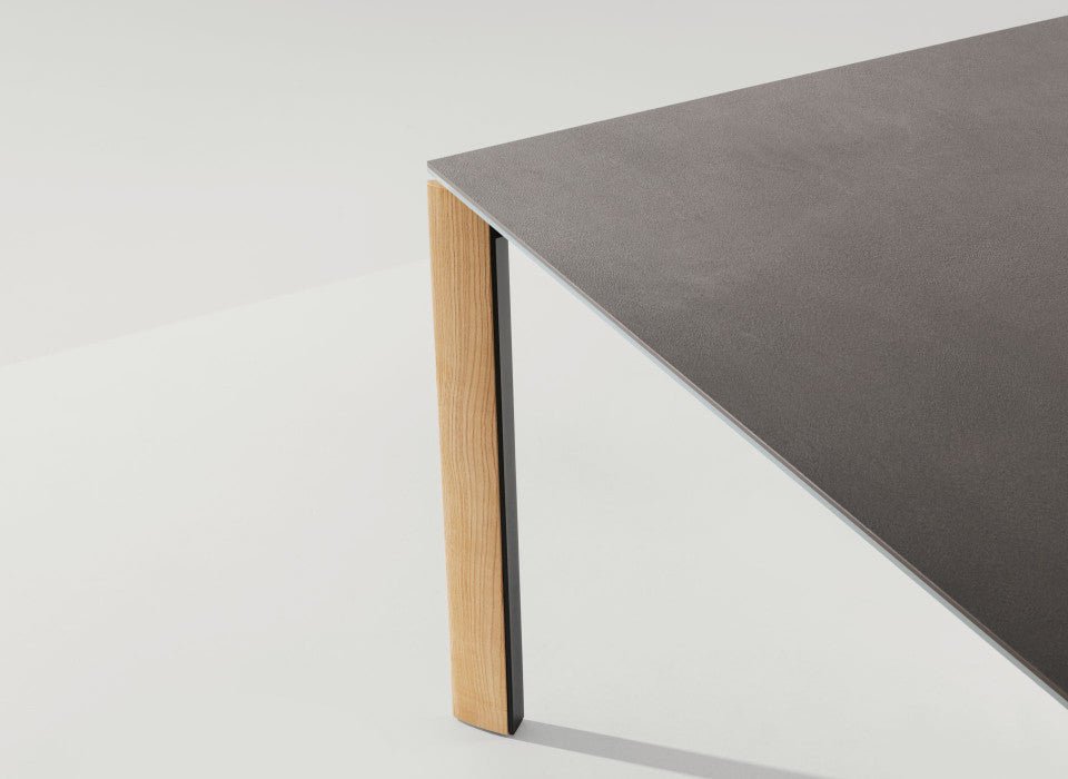 Midj Extendable Dining Table with Blades - Expandable for Small Spaces, Perfect for Apartments & Family Gatherings
