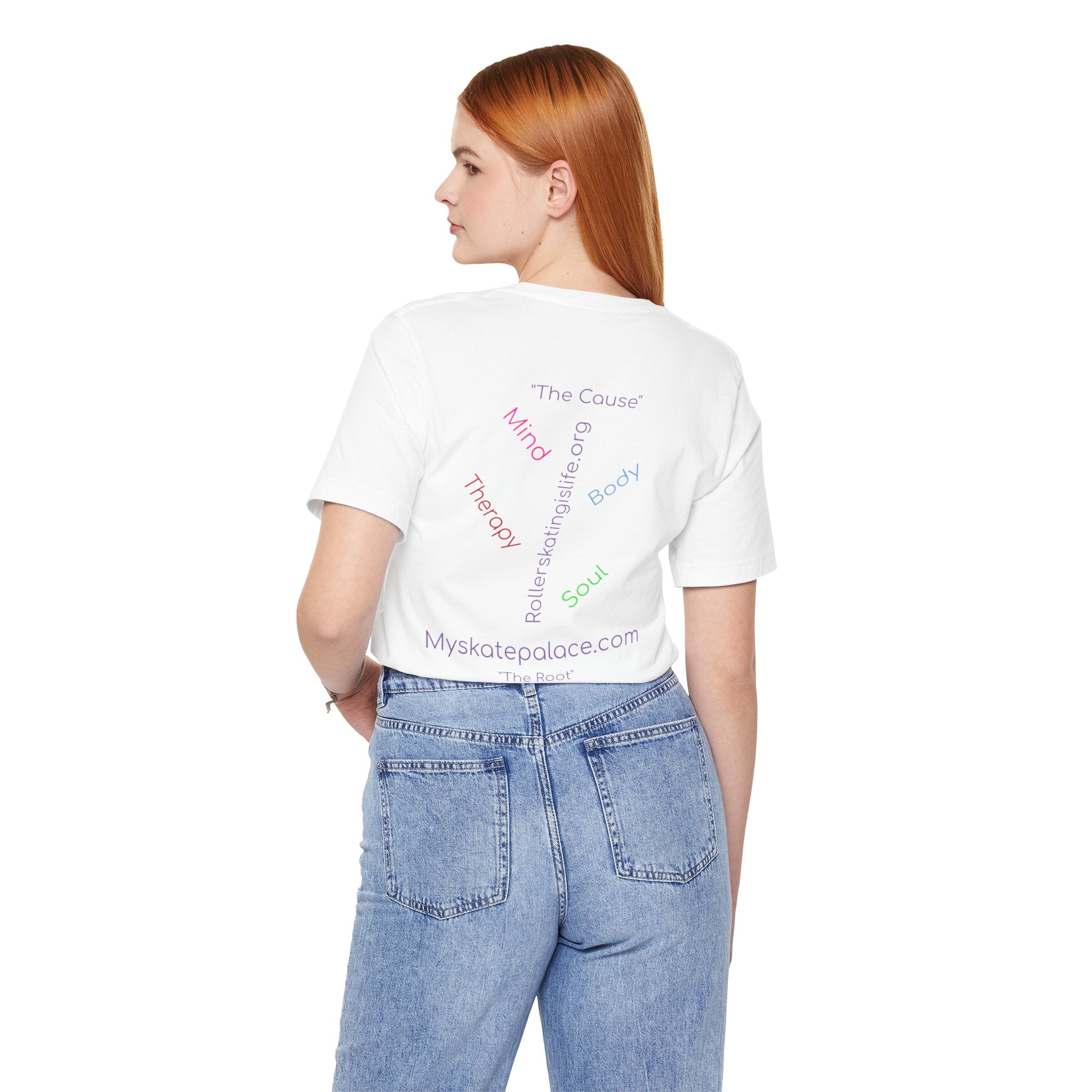 SSP Corp Roller Skating is Life Graphic T-Shirt - Comfortable Cotton Tee for Skaters & Roller Derby Fans - Perfect for Casual Wear, Skate Parks & Retro Fashion