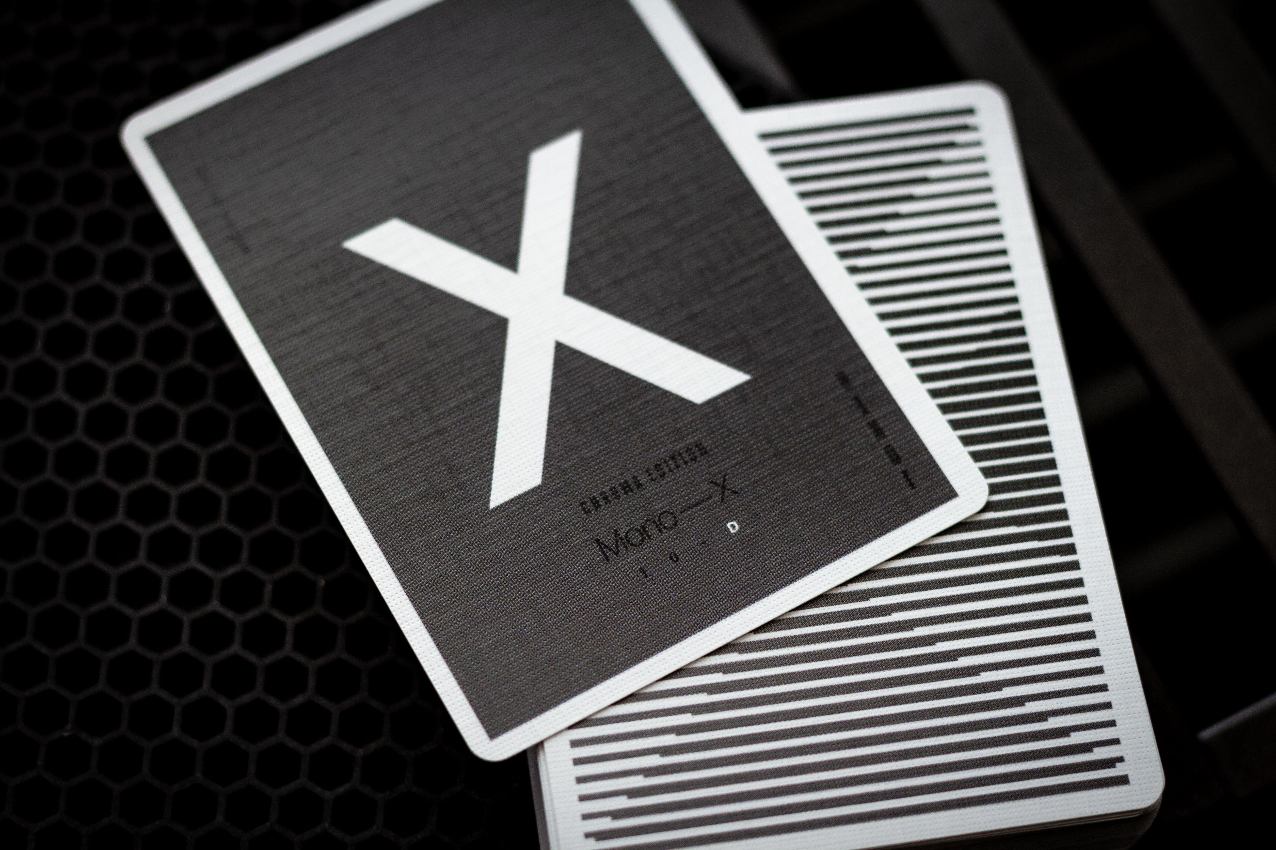 Premium Mono X Chroma Edition Playing Cards - Vibrant Colors, High-Quality Finish for Magic Tricks, Cardistry & Poker Games - Perfect for Professional Magicians & Card Enthusiasts