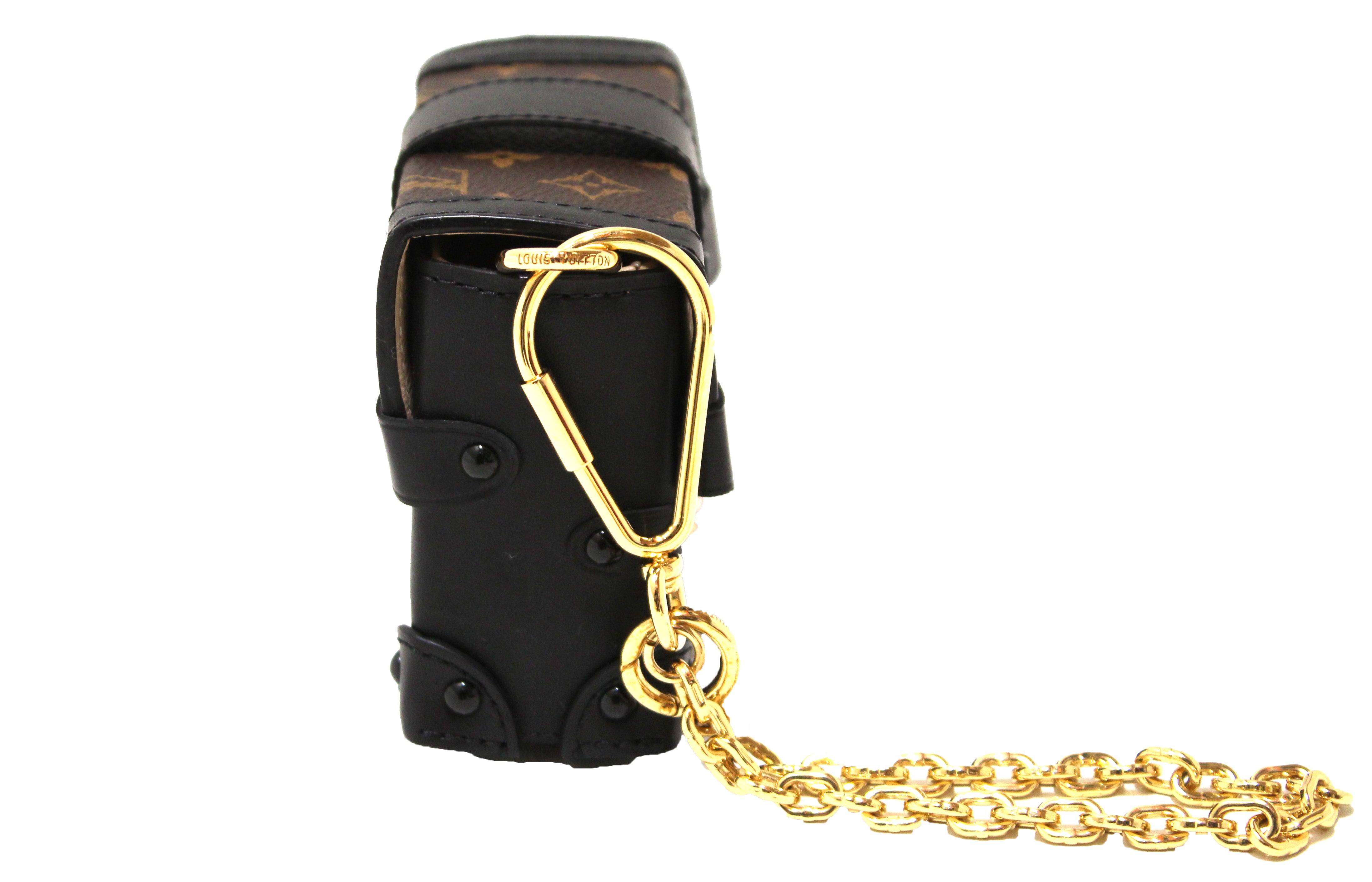 Authentic Louis Vuitton Classic Monogram Essential Trunk Handbag - Luxury Designer Crossbody Bag for Women, Perfect for Travel, Work & Everyday Use