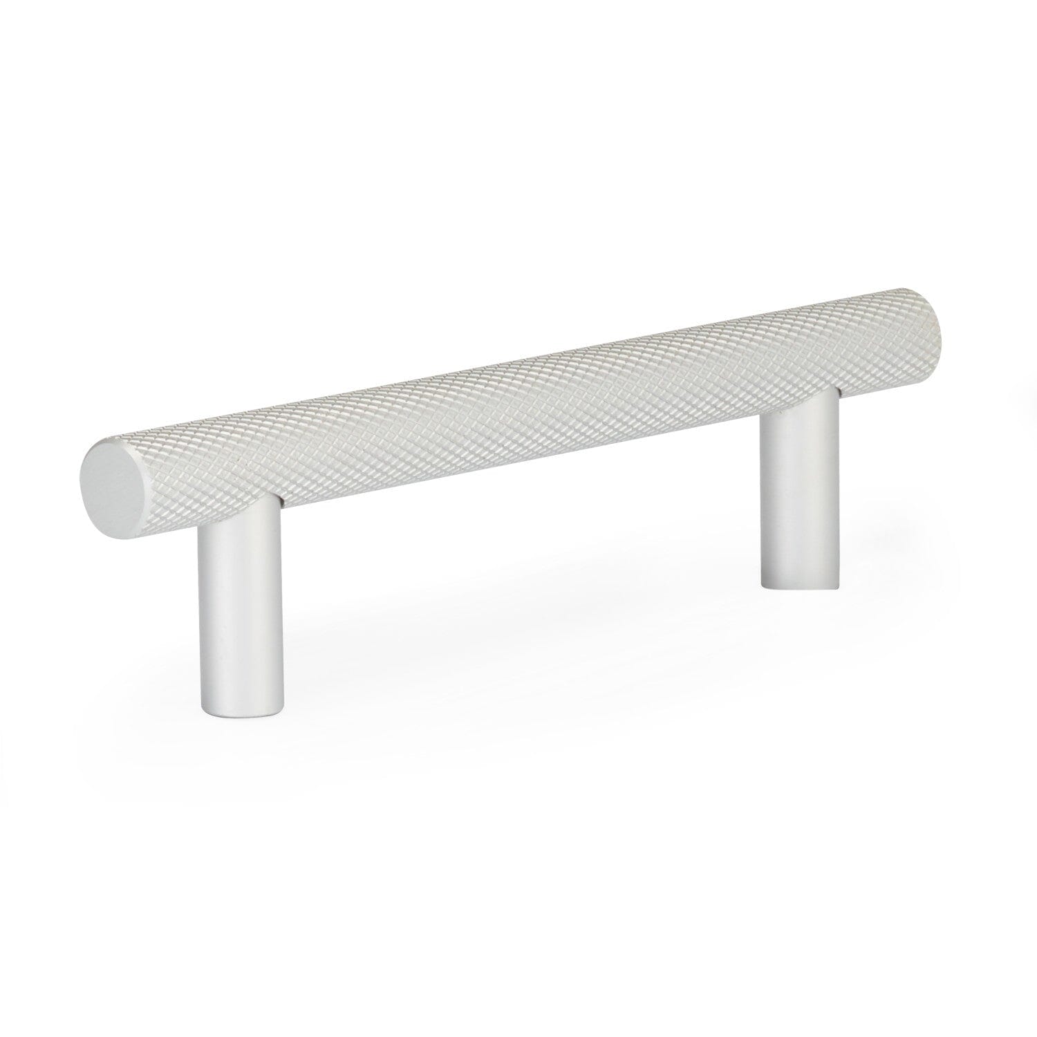 Stainless Steel Confluence Cabinet Knurled Pull - Durable Bathroom Drawer Handle for Modern Home & Office Use