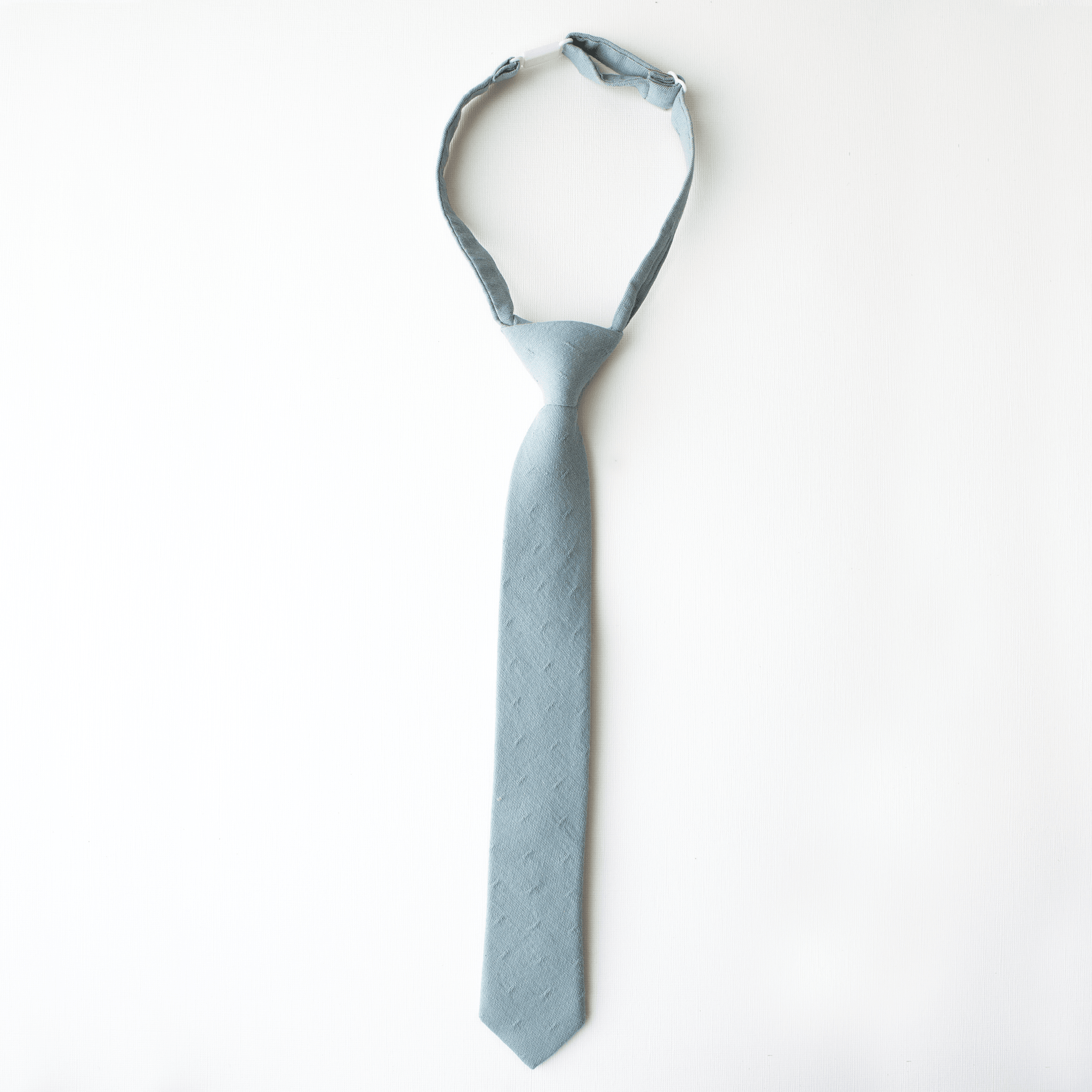 Boys' Dusty Blue Necktie for Formal Occasions - Perfect for Weddings, School Events & Parties