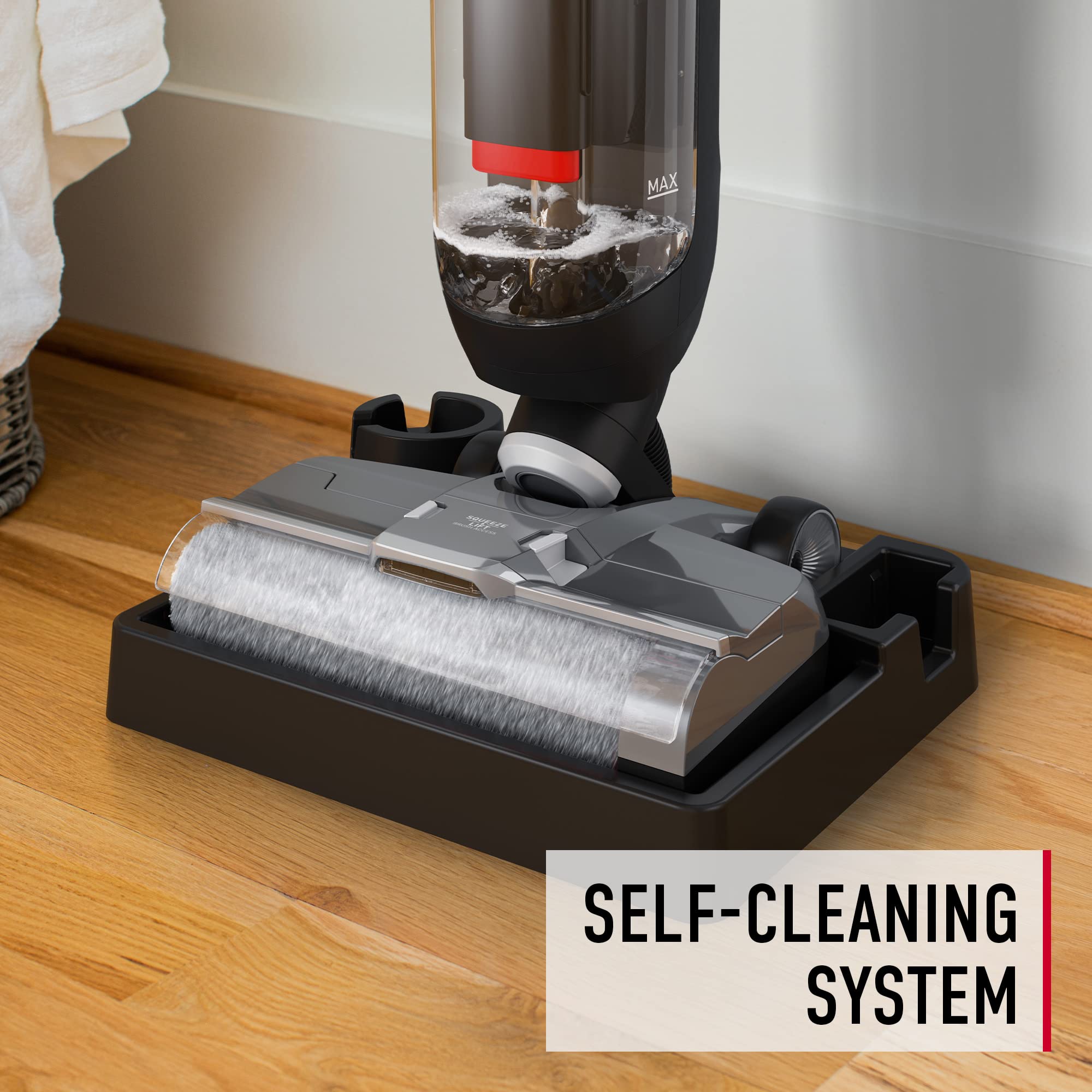 Hoover Streamline Corded Hard Floor Cleaner Machine - Wet Dry Vacuum for Hardwood, Vinyl, Tile Floors | Self-Cleaning System | Ideal for Home, Office & Pet Hair Removal