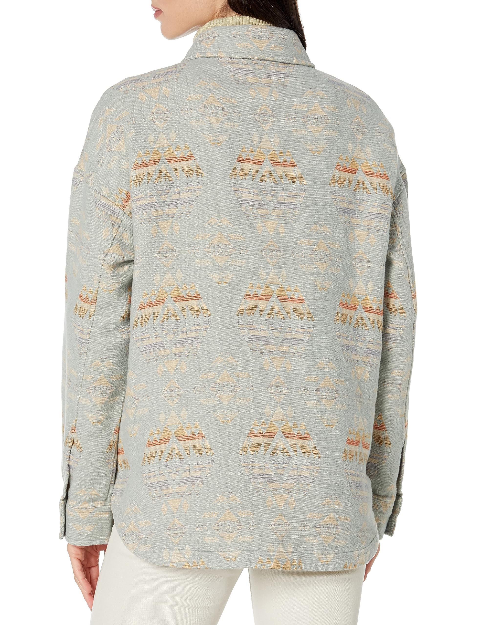 Pendleton Women's Cotton Shacket Jacket - Lightweight Button-Down Shirt Jacket for Women - Perfect for Casual Outfits, Layering & Outdoor Adventures