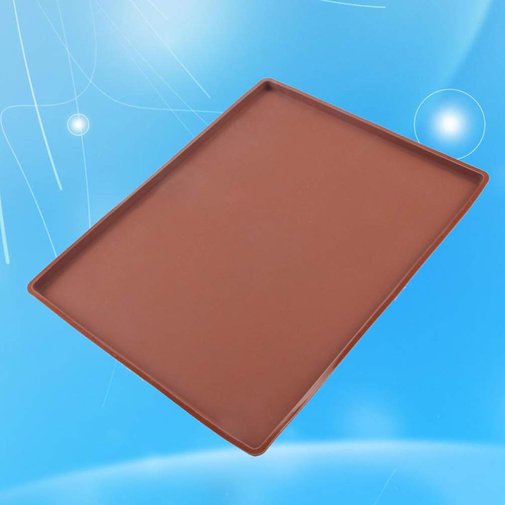 Hemoton Non-Stick Oven-Safe Baking Mat Set - Reusable Silicone Pastry Mat, Cookie Cutters, and Leakproof Baking Sheet for Cookies, Cakes, Pizza & Swiss Rolls - Perfect for Home Baking, Pastry Making, and Kitchen Decor