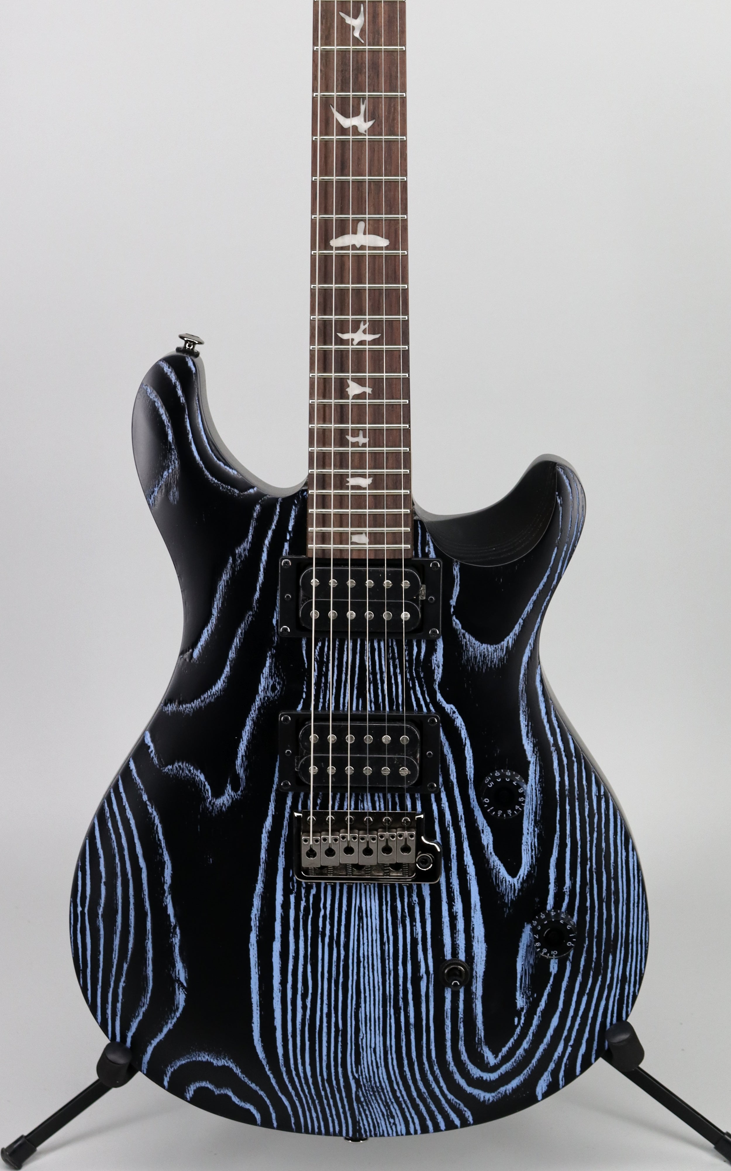 Paul Reed Smith SE Swamp Ash CE 24 Limited Edition Electric Guitar - Sandblasted Blue Finish | Perfect for Stage Performances & Studio Recording