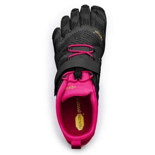 Vibram Women's V Train 2.0 Cross Training Shoes - Lightweight & Breathable for Gym, Running & Fitness - Black/Pink Color