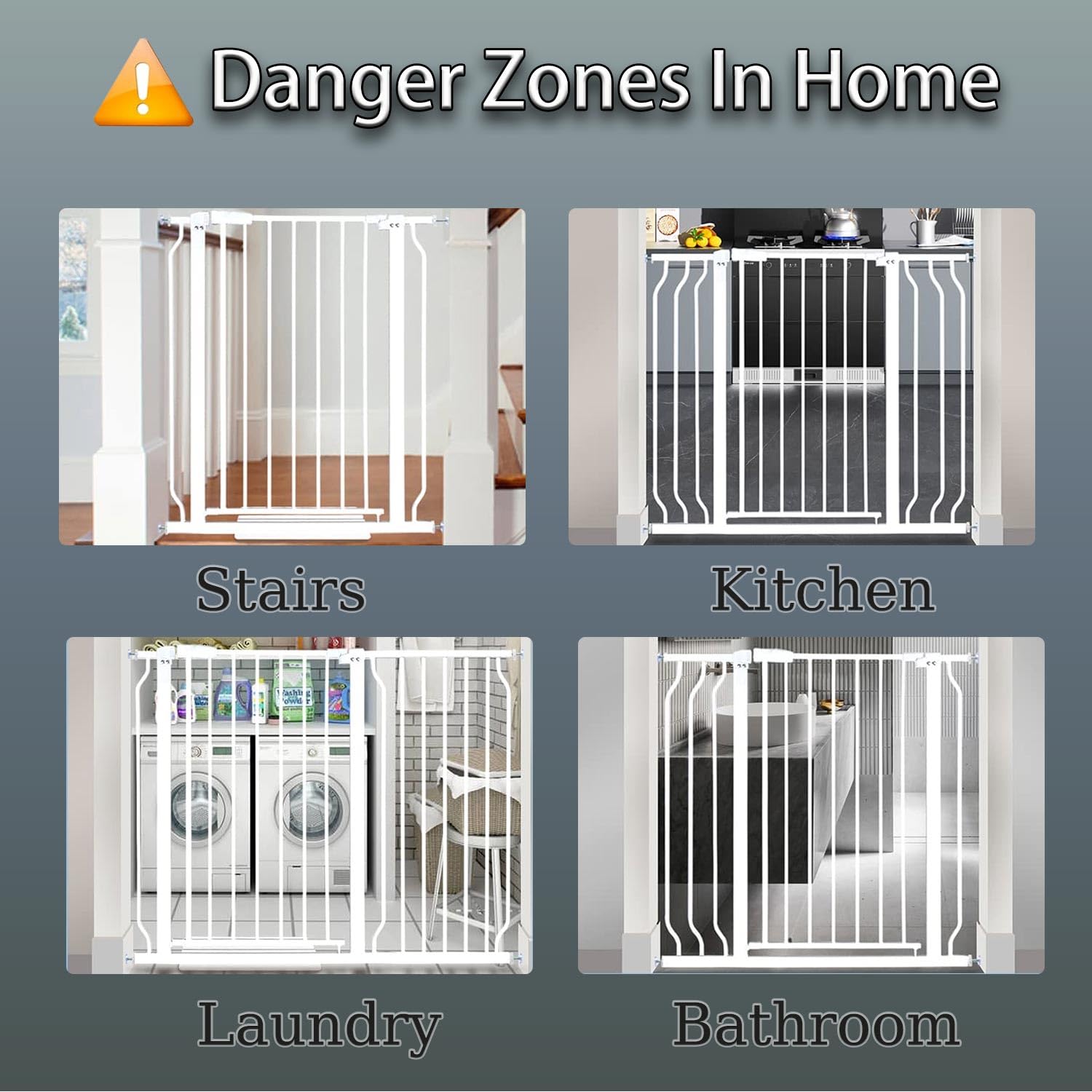 Extra Wide Baby Gate 37.4