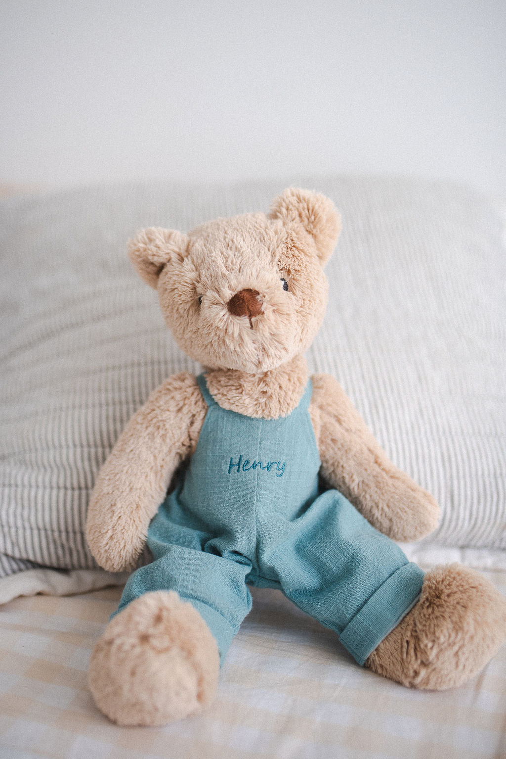 Custom Embroidered Denim Overalls for Women & Men - Blue - Perfect for Workwear, Farm, Gardening & Casual Outfits