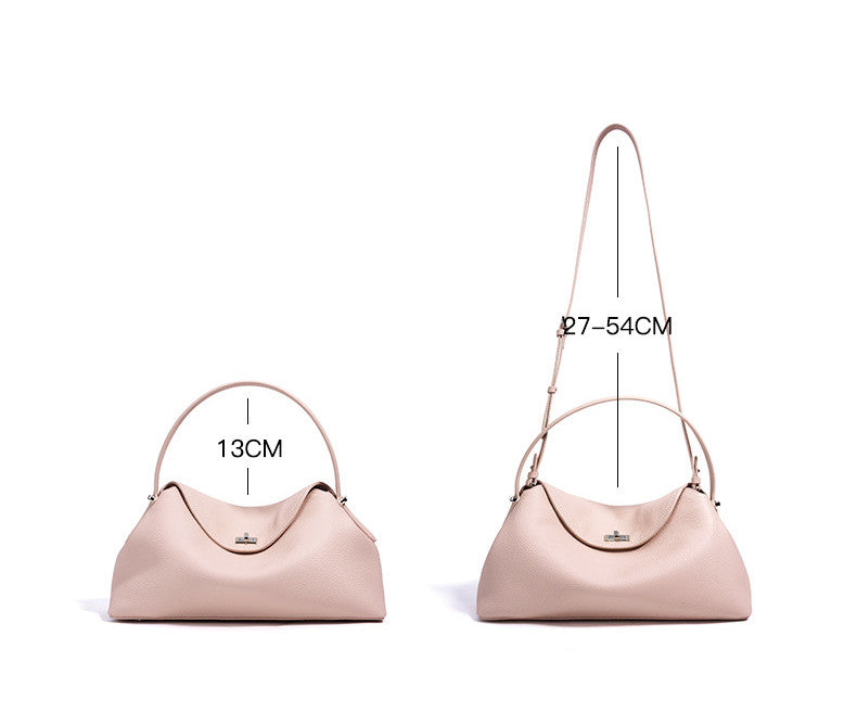 Stylish Multi-Way Genuine Leather Handbag for Women - Crossbody, Shoulder Bag & Tote - Perfect for Work, Travel & Everyday Use