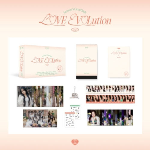 TRIPLES 2024 SEASON'S GREETINGS [LOVE EVOLUTION] OBJECT EVOLUTION VER. - Perfect for K-pop Fans, Holiday Gifts & Collectors (Christmas, New Year, Birthday Presents)
