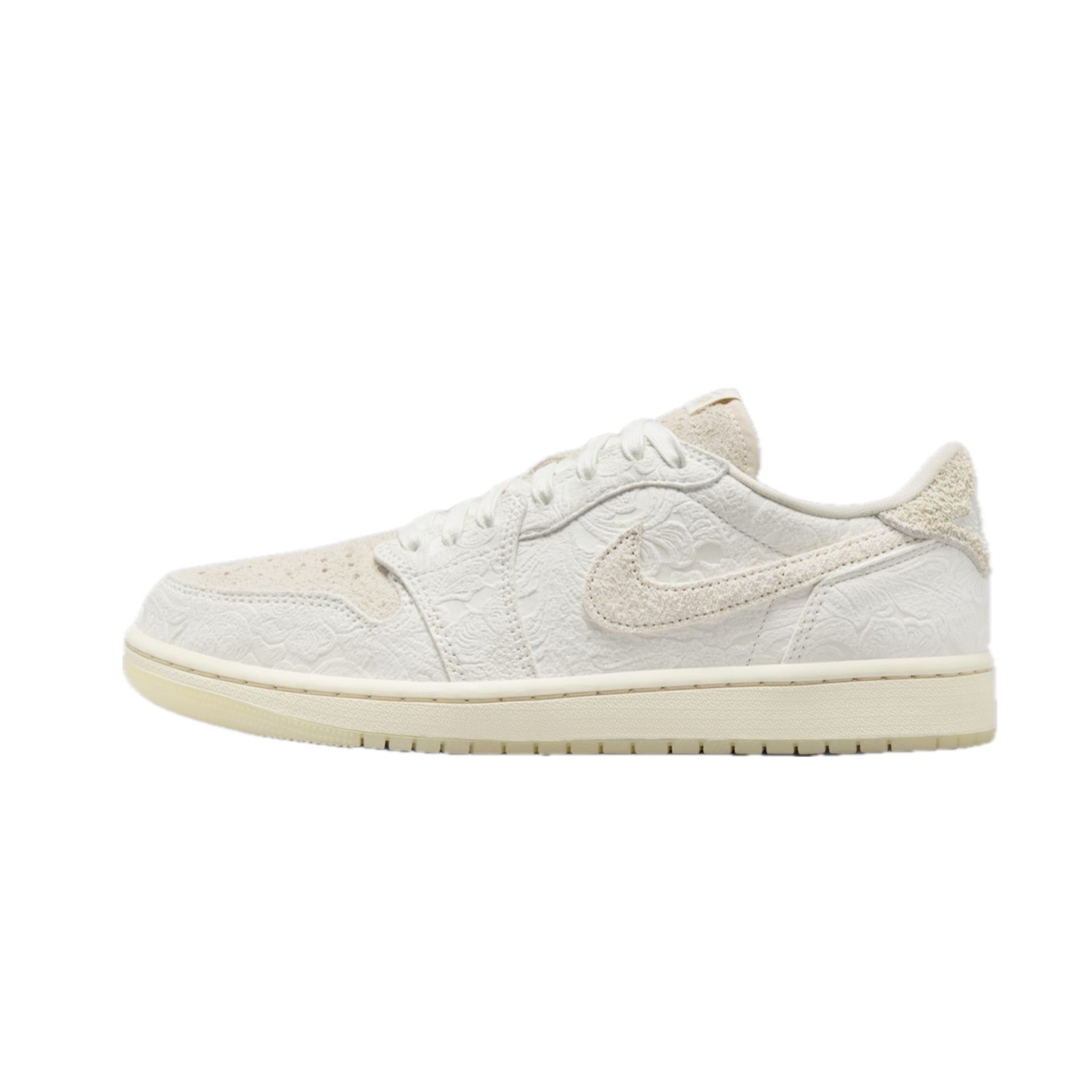 Air Jordan 1 Retro Low OG Chris Paul Light Cream Sail Sneakers - Men's Basketball Shoes for Casual Wear & Street Style Fashion
