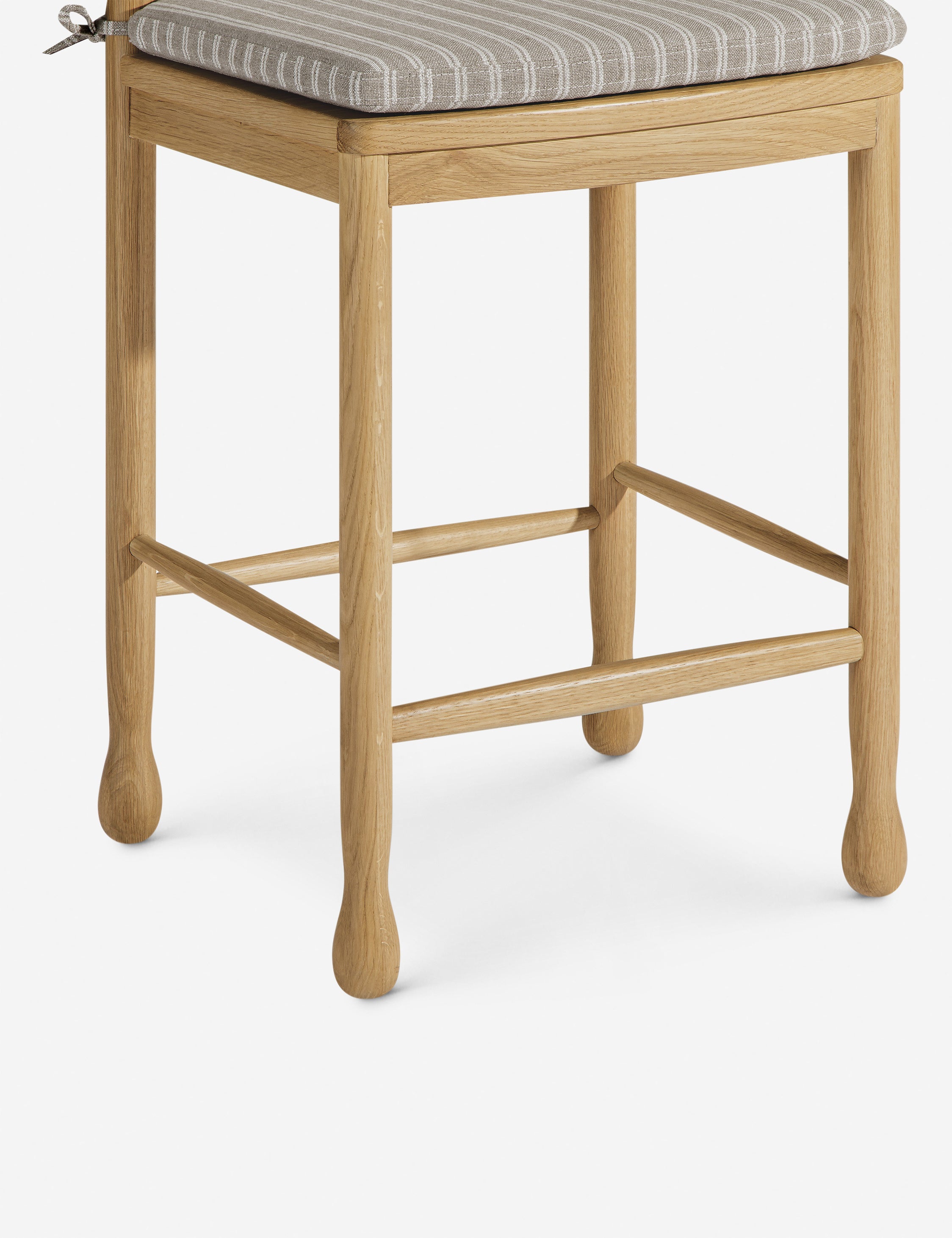 Declan Counter Stool by Black Birch Homes x Co.House Designs - Modern Kitchen Bar Stool with Back Support - Perfect for Breakfast Bars, Kitchen Islands & Home Decor