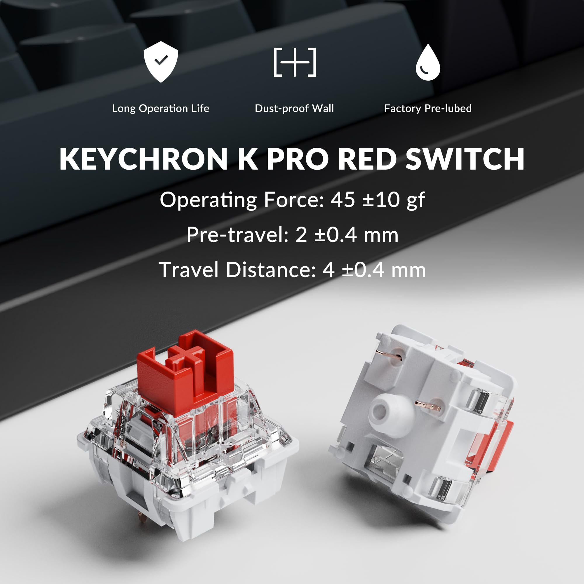 Keychron Q1 Pro Wireless Custom Mechanical Keyboard - 75% Layout, Aluminum Body, QMK/VIA Programmable, Hot-Swappable K Pro Red Switches, RGB Backlit, Bluetooth/Wired for Mac/Windows/Linux - Perfect for Gaming, Coding & Office Work