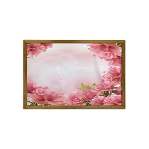 Pink Coral Green