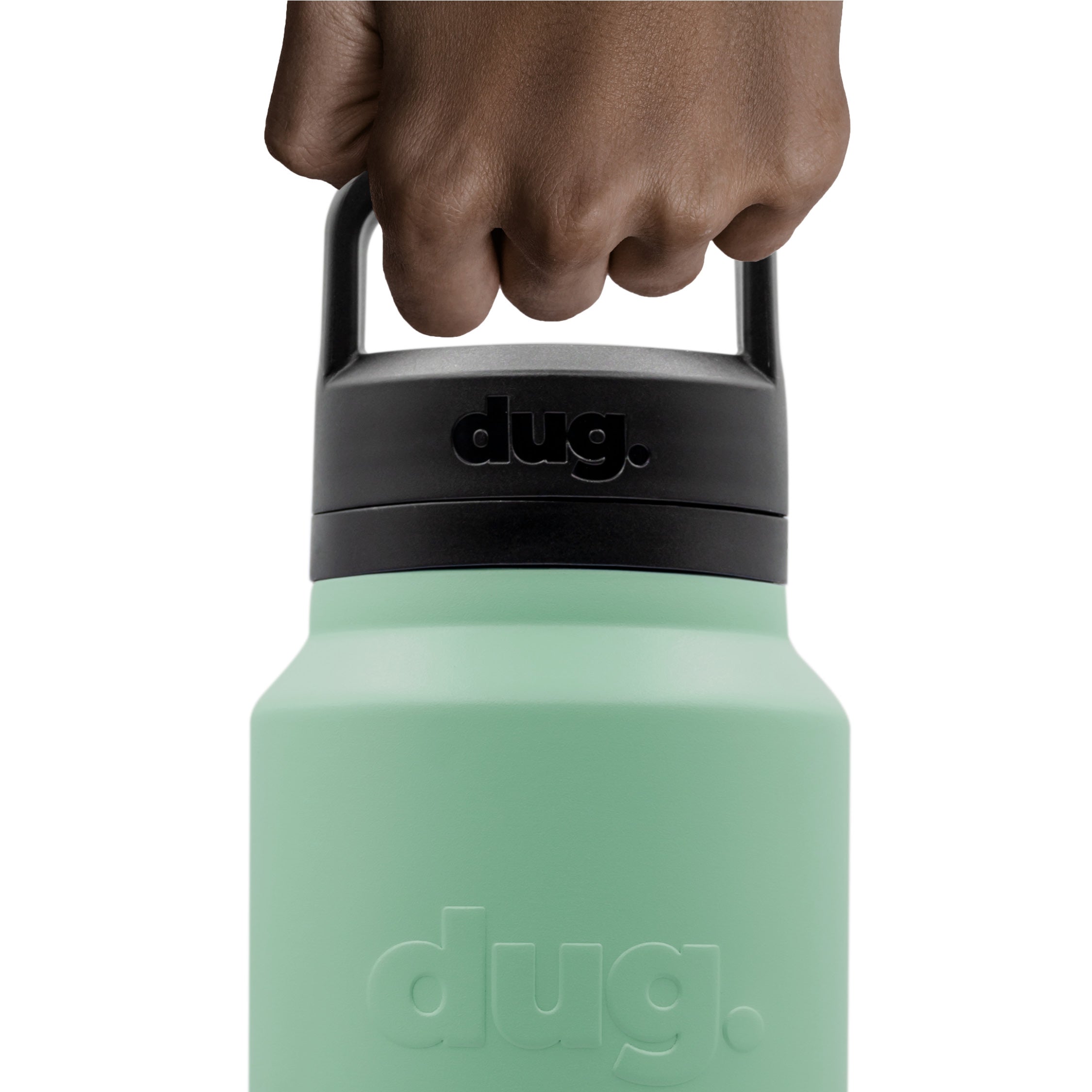 1L Insulated Water Bottle with Eucalyptus Design - Leak Proof & BPA Free - Perfect for Gym, Hiking, Travel & Everyday Hydration