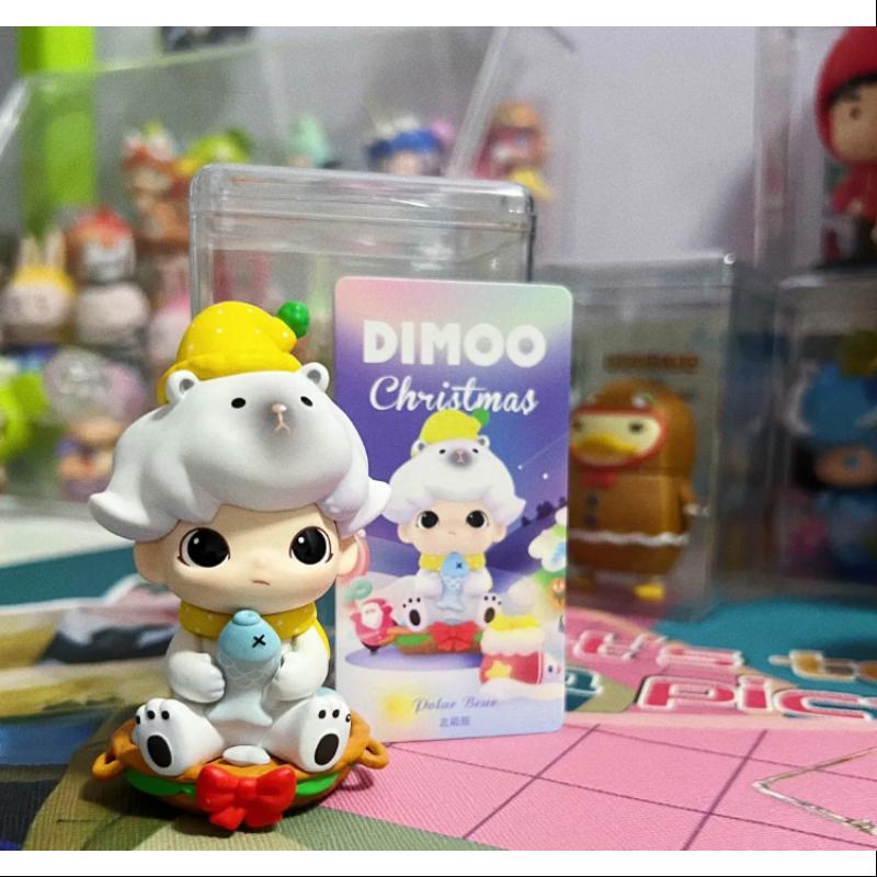 DIMOO Christmas 2020 Series Polar Bear Collectible Figure - Cute Holiday Decoration for Home, Office & Gift Giving