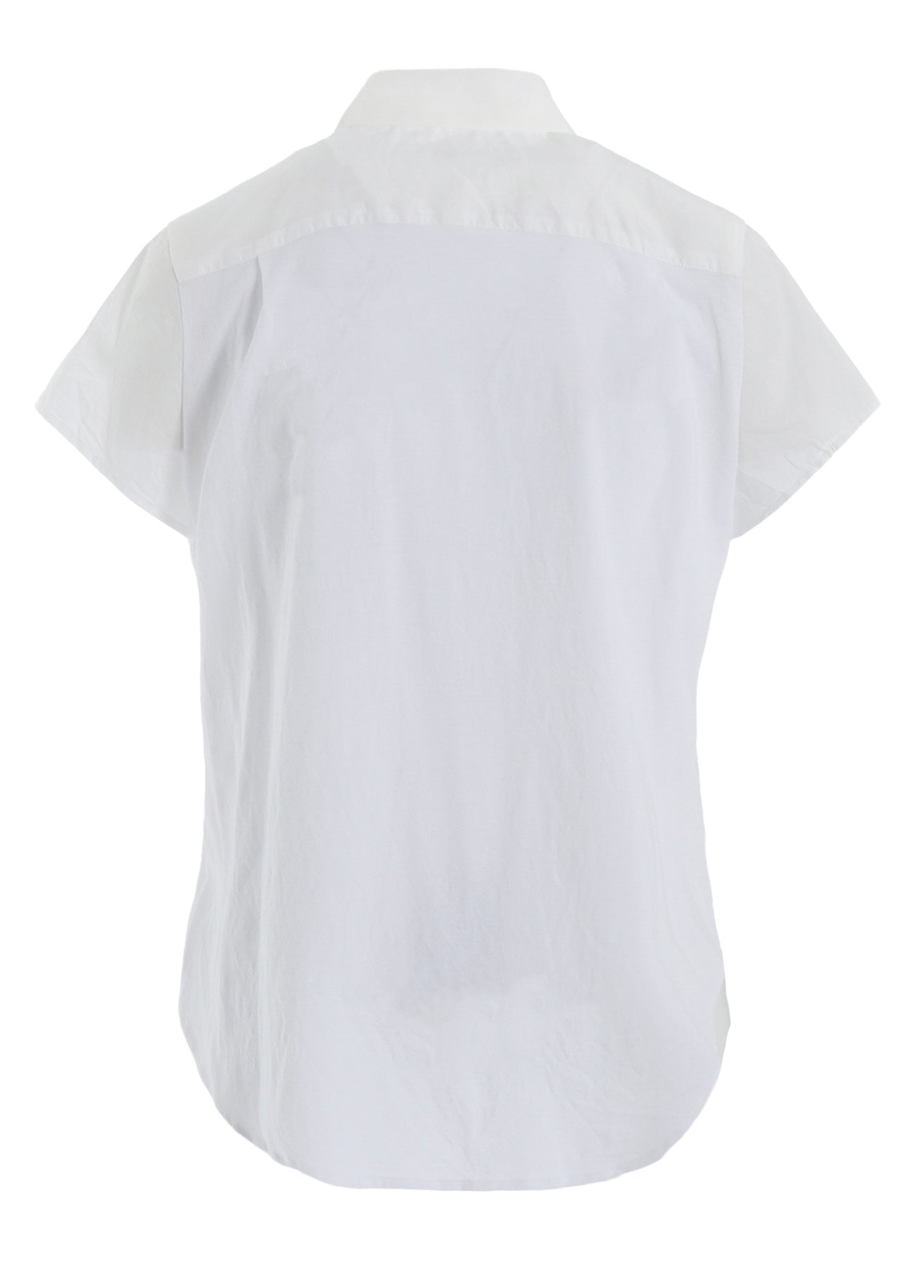 Double-Layered Cotton Lawn Blouse with Front Hem - Elegant & Comfortable for Work, Casual Outings & Summer Dresses