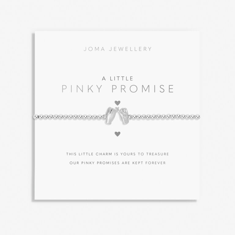 Joma Jewellery Pinky Promise Bracelet - Elegant & Dainty Friendship Jewelry for Women - Perfect for Gifts, Anniversaries & Special Occasions