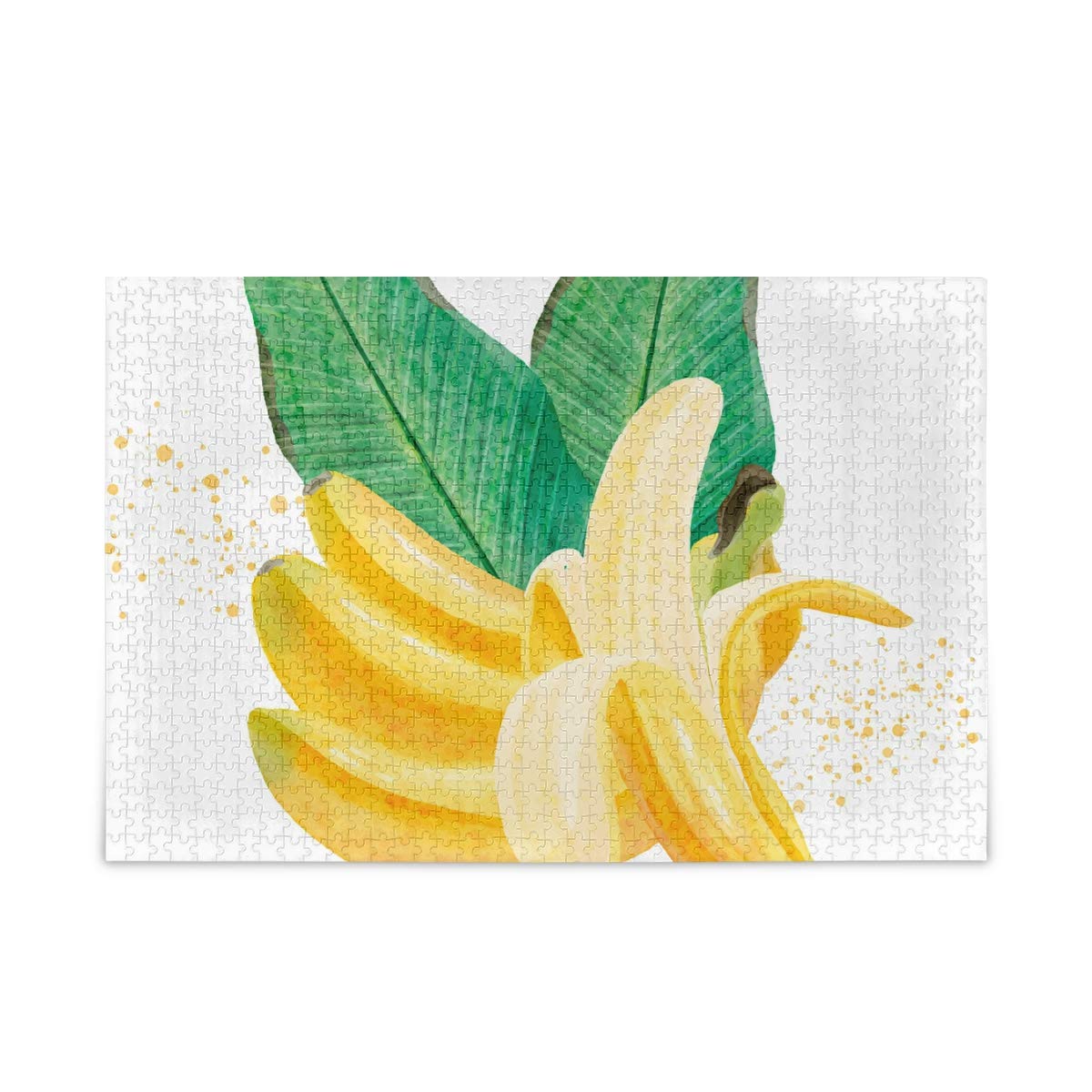 500 Piece Summer Fruit Banana Jigsaw Puzzle for Adults & Kids - Fun & Relaxing Brain Game for Family Bonding, Stress Relief & Home Decor